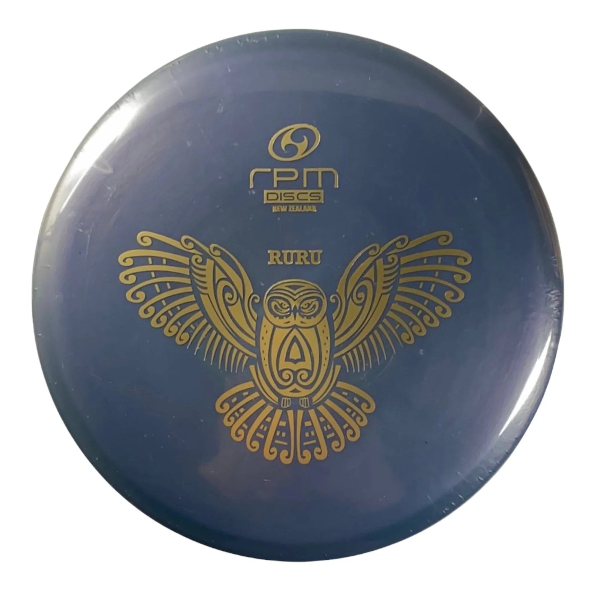 RPM Discs Ruru | Atomic | Grey/Gold 175g Disc Golf