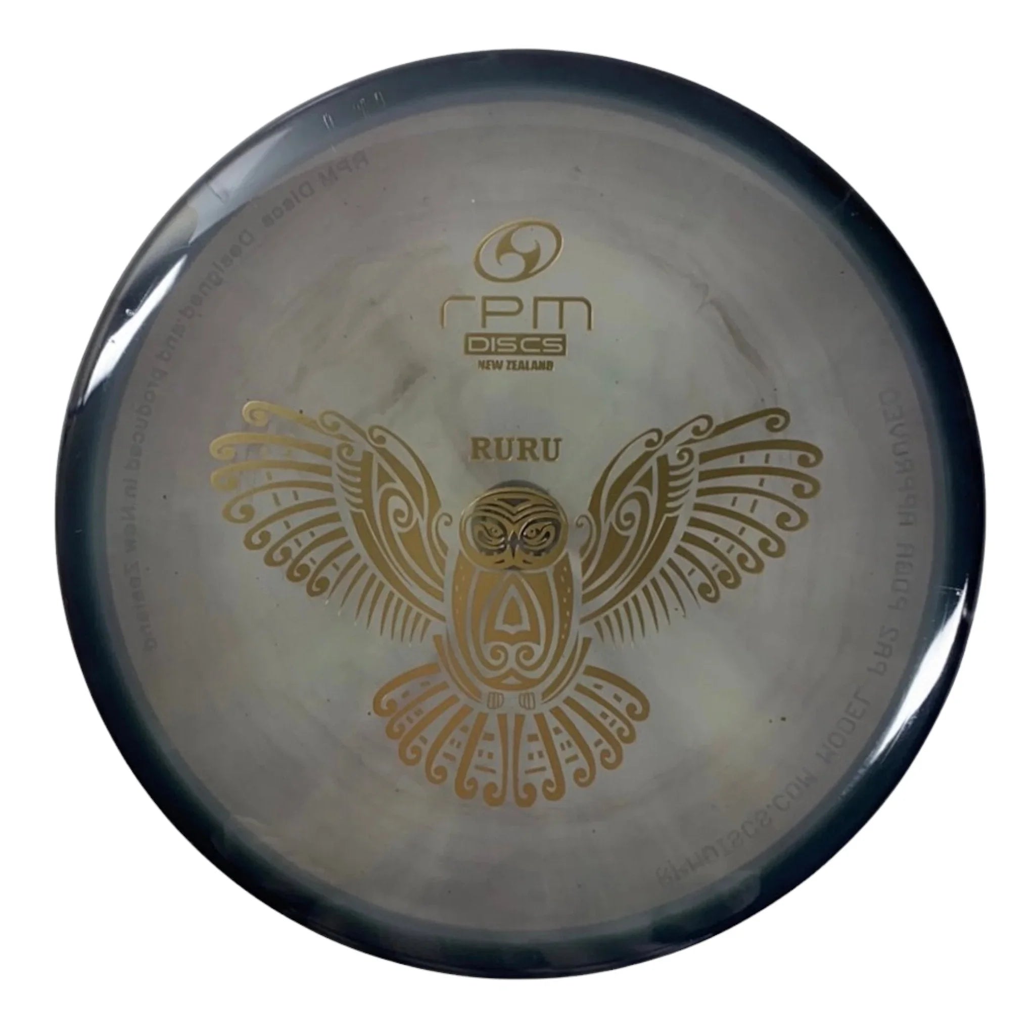 RPM Discs Ruru | Cosmic | Grey/Gold 175g Disc Golf