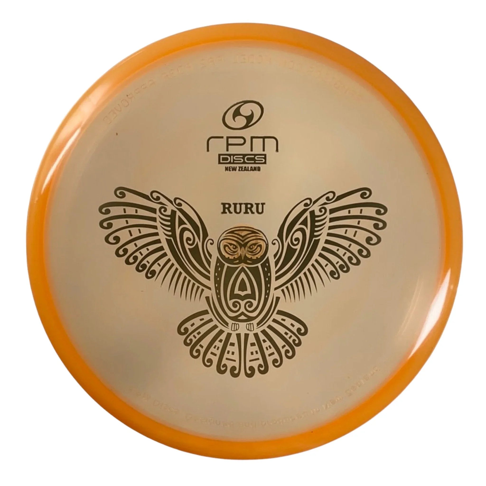 RPM Discs Ruru | Cosmic | Orange/Gold 172g Disc Golf