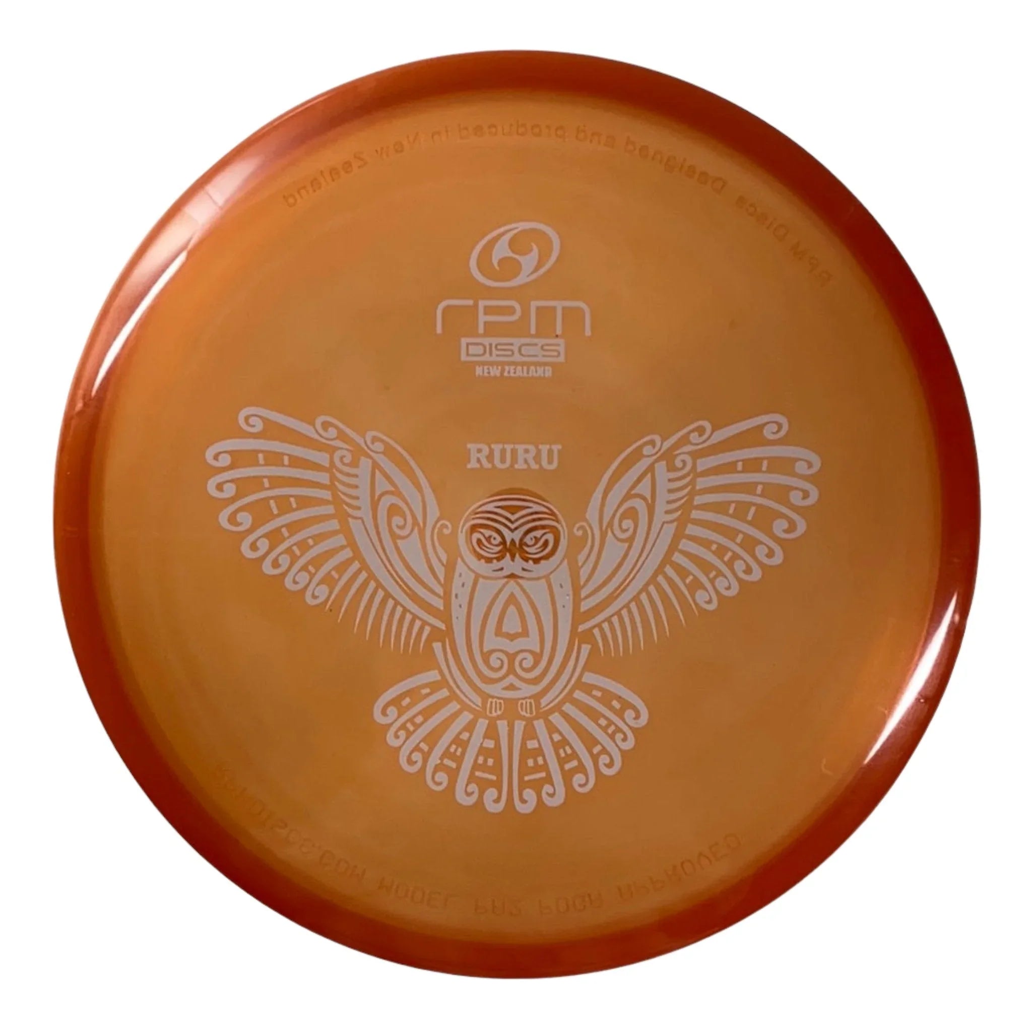 RPM Discs Ruru | Cosmic | Orange/White 174g Disc Golf
