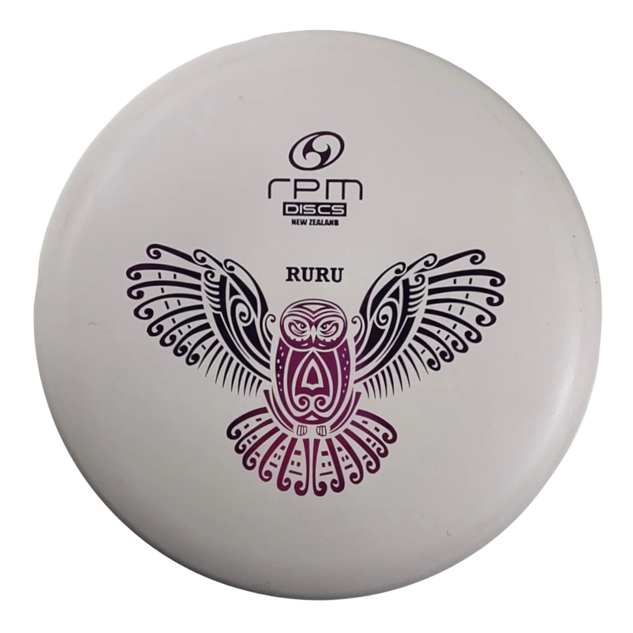 RPM Discs Ruru | Magma | White/Pink 171 - 173g Disc Golf