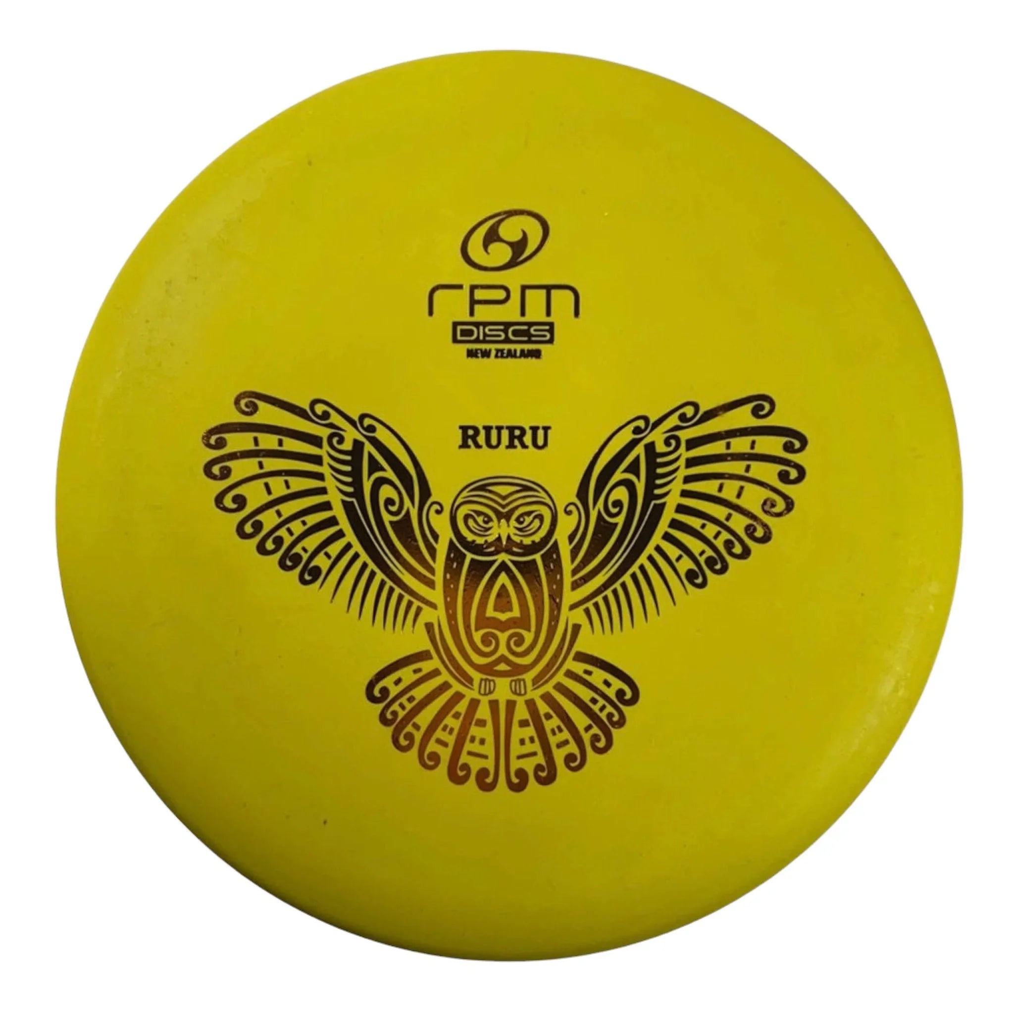 RPM Discs Ruru | Magma | Yellow/Bronze 169 - 171g Disc Golf