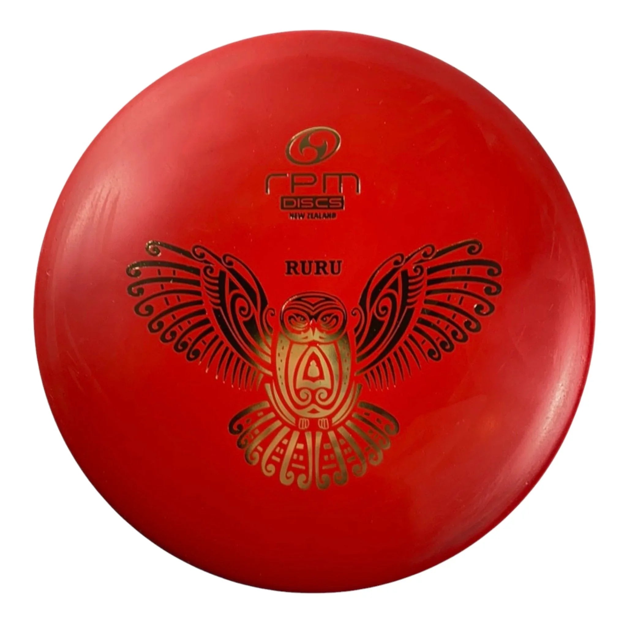 RPM Discs Ruru | Strata | Red/Gold 172g Disc Golf