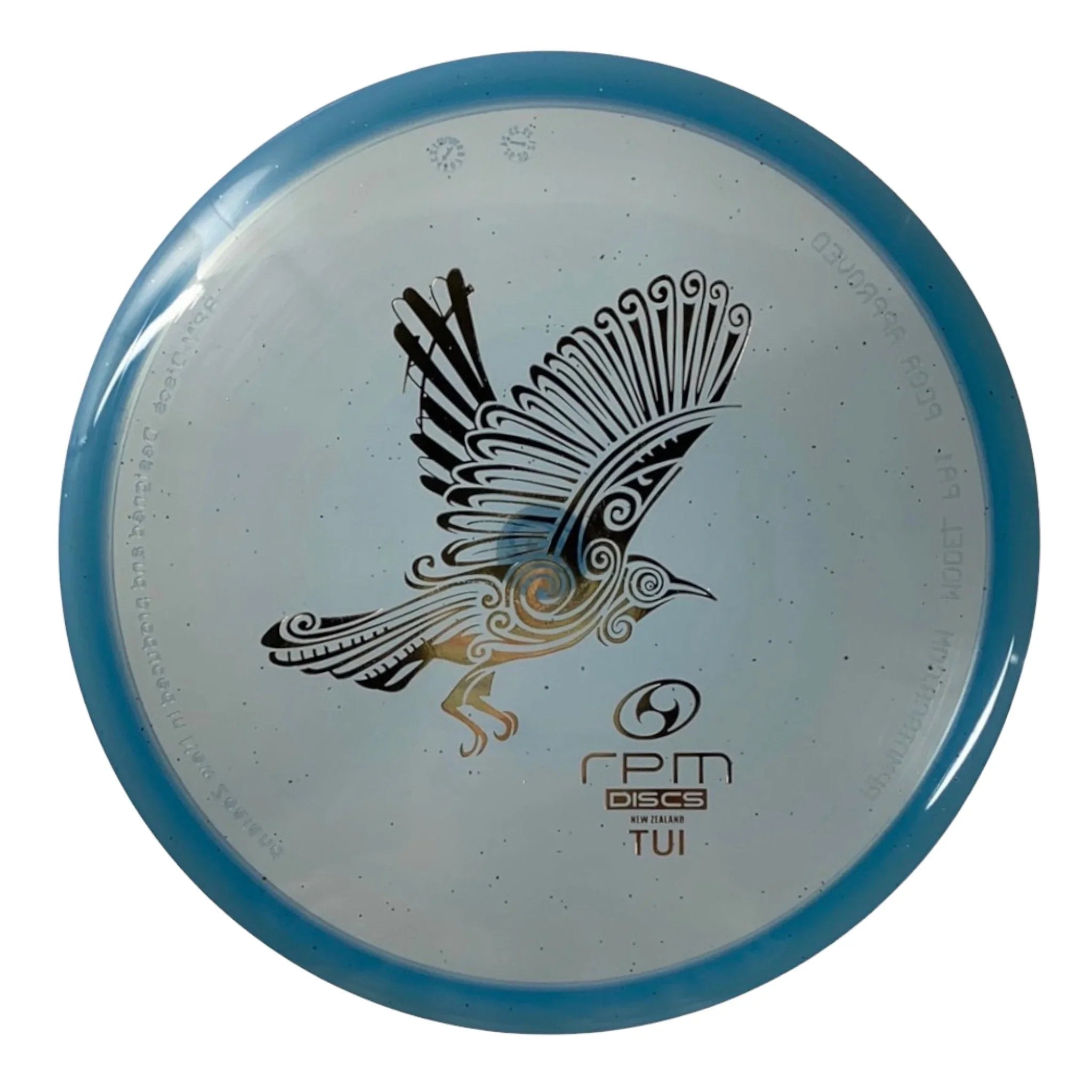 RPM Discs Tui | Cosmic | Blue/Gold 170g Disc Golf