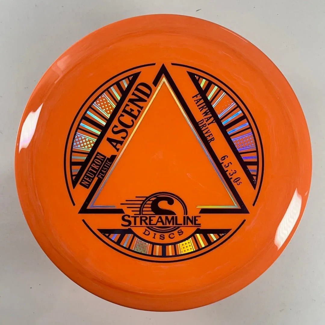 Streamline Discs Ascend | Neutron | Orange/Blue 166g Disc Golf