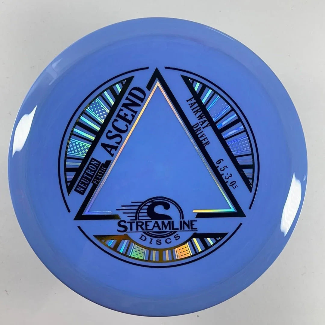Streamline Discs Ascend | Neutron | Purple/Gold 166g Disc Golf