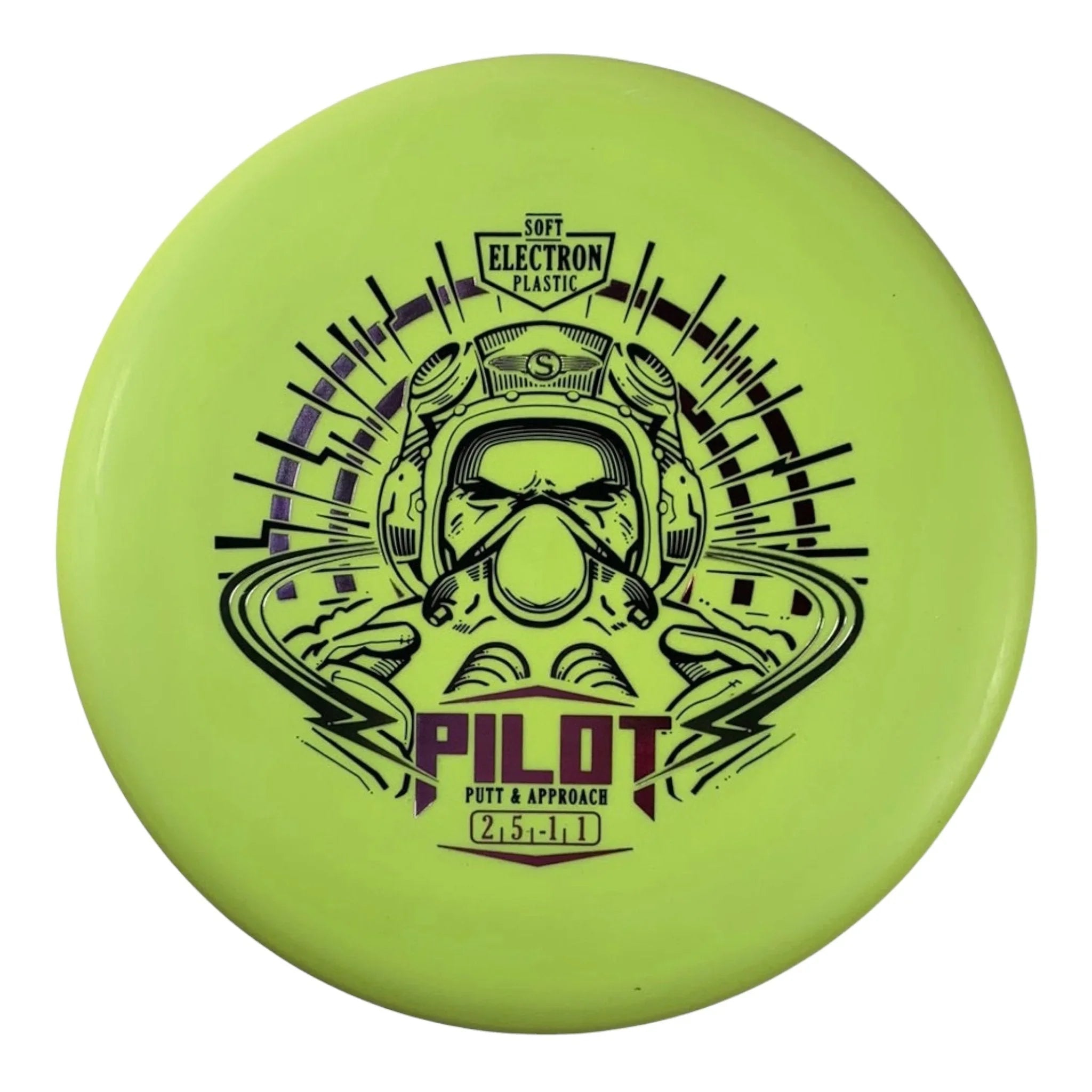 Streamline Discs Pilot | Soft Electron | Green/Pink 166g Disc Golf