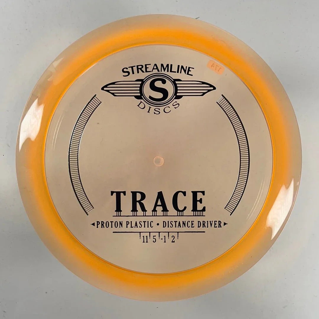 Streamline Discs Trace | Proton | Orange/Black 169 - 174g Disc Golf