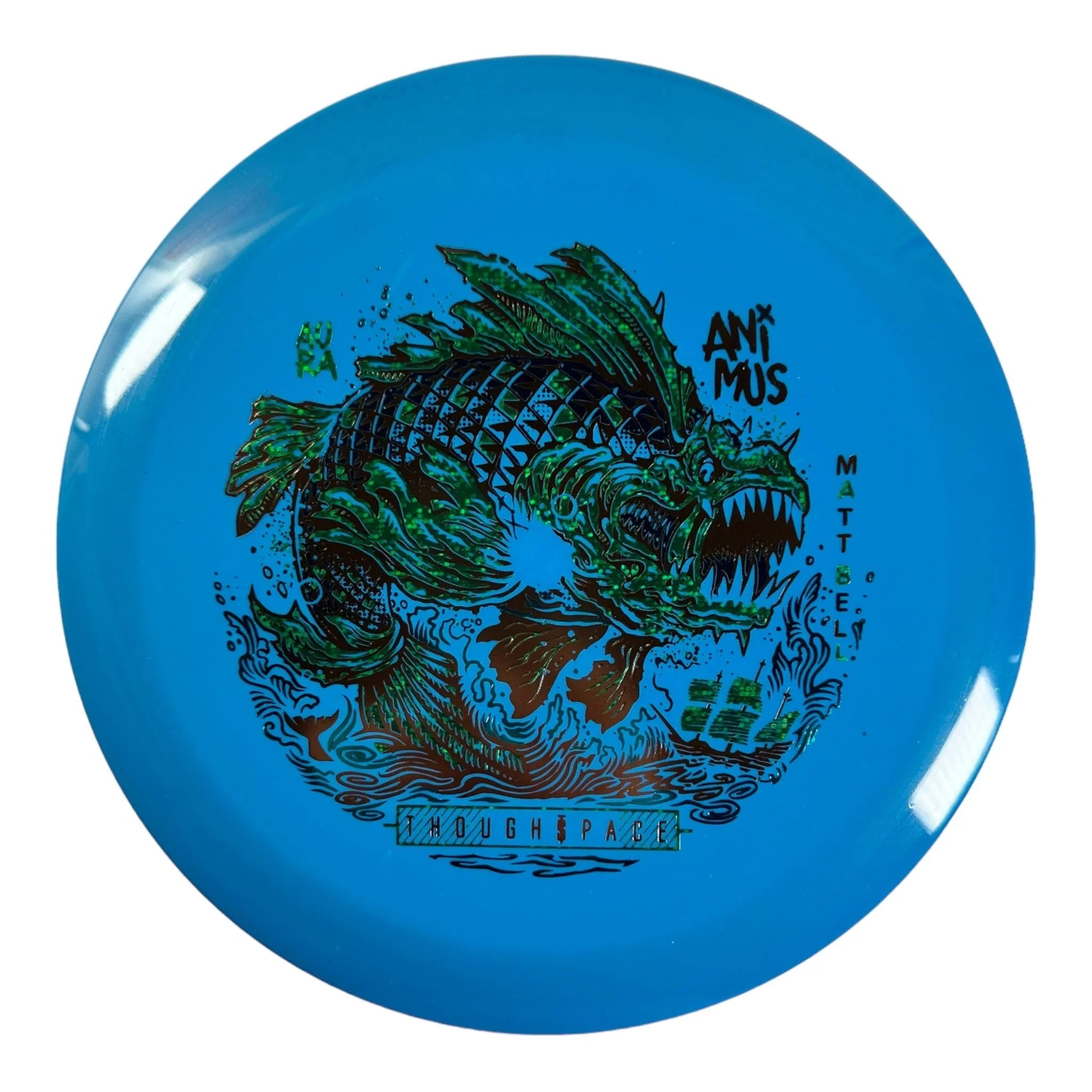 Thought Space Athletics Animus | Aura | Blue/Gold 172g (Matt Bell) Disc Golf