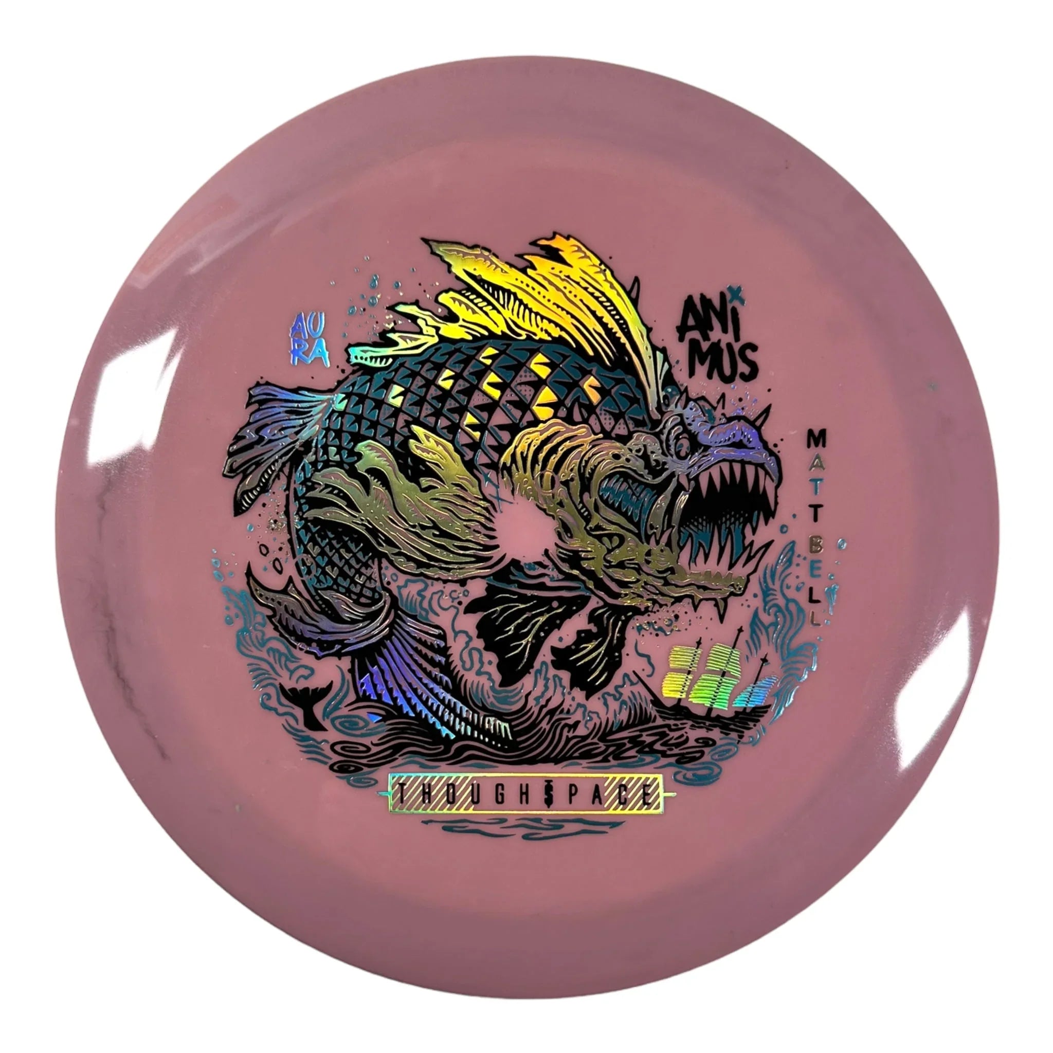 Thought Space Athletics Animus | Aura | Pink/Holo 170g (Matt Bell) Disc Golf