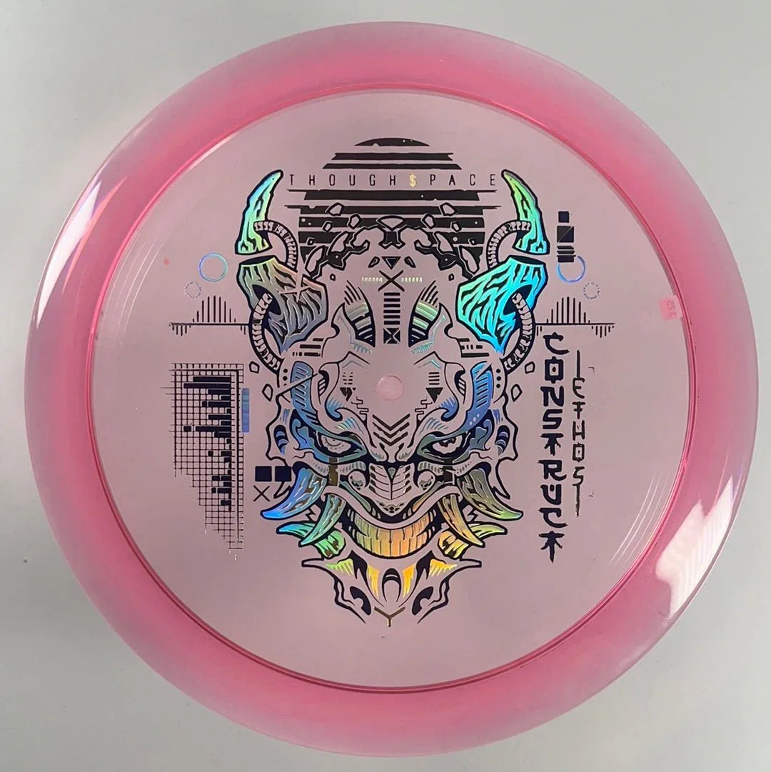 Thought Space Athletics Construct | Ethos | Pink/Gold 174 - 175g Disc Golf