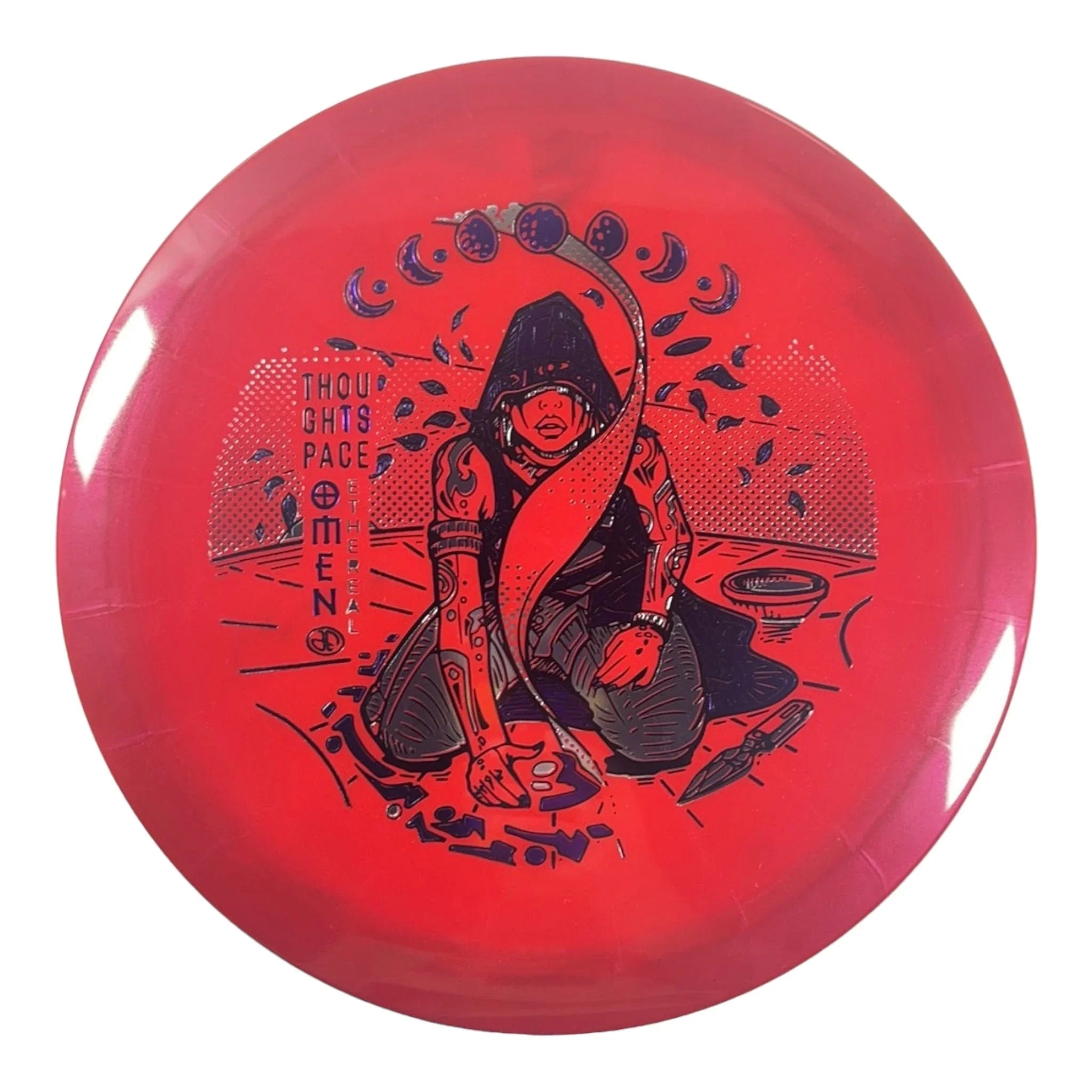 Thought Space Athletics Omen | Ethereal | Red/Purple 173 - 175g Disc Golf