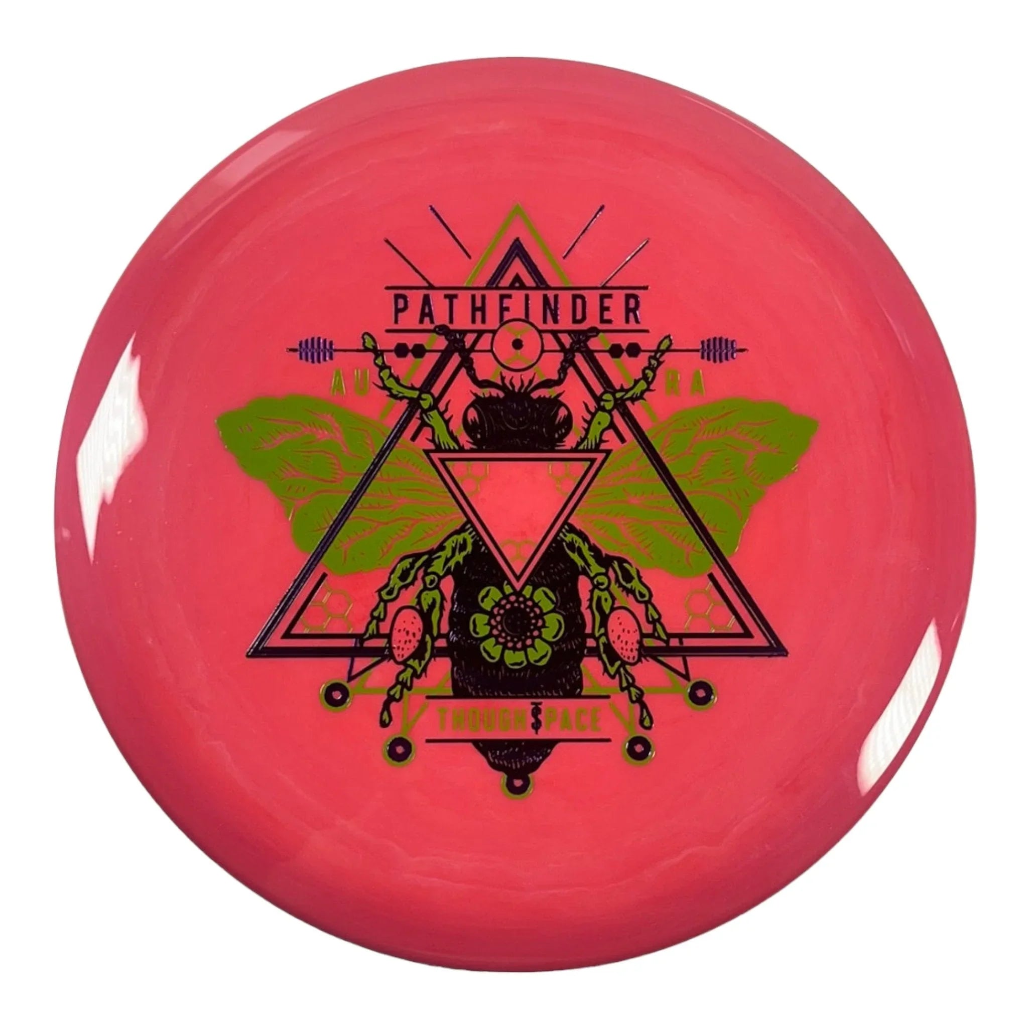Thought Space Athletics Pathfinder | Aura | Red/Purple 175g Disc Golf