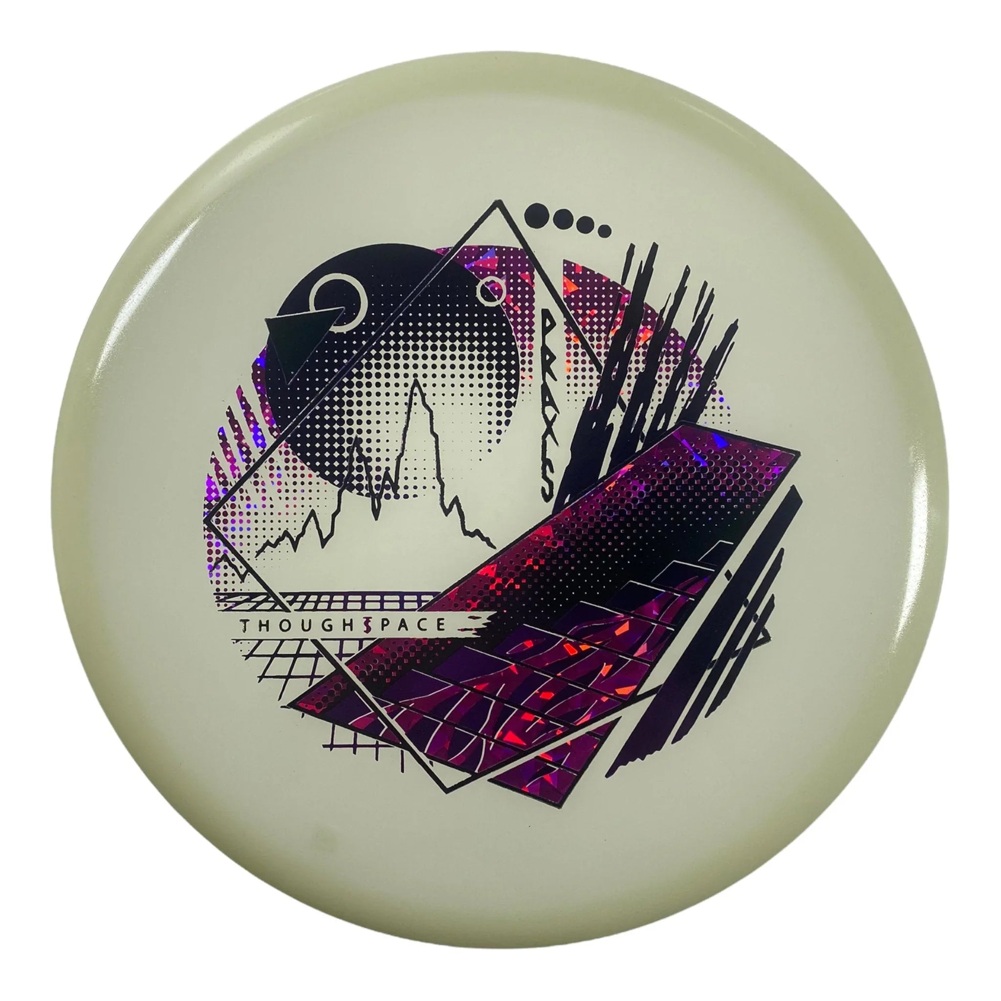 Thought Space Athletics Praxis | Glow | Glow/Purple 171 - 172g Disc Golf