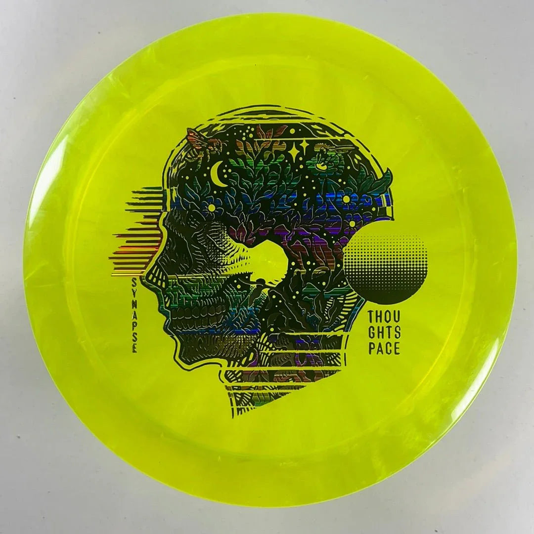 Thought Space Athletics Synapse | Ethos | Green/Rainbow 173g Disc Golf
