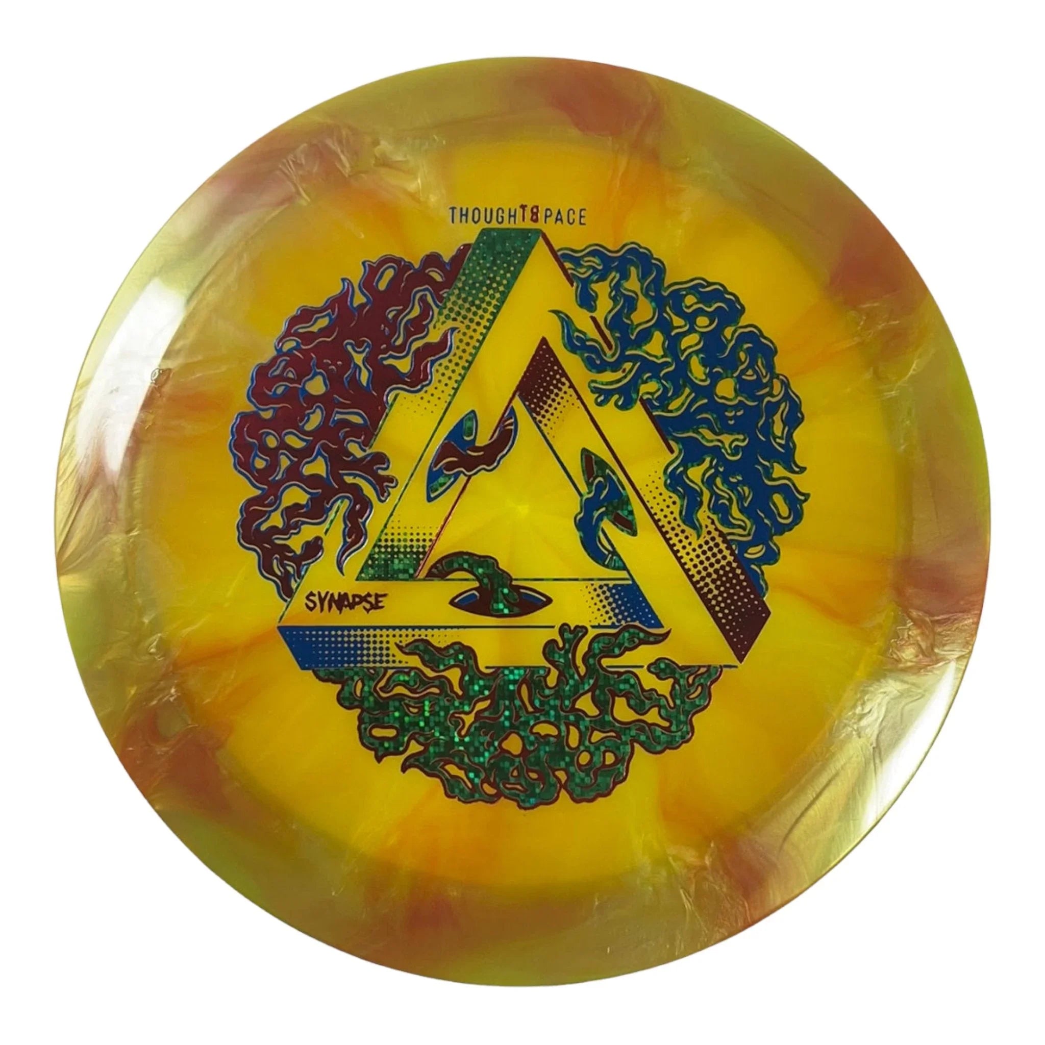 Thought Space Athletics Synapse | Nebula Ethereal | Yellow/Red 175g Disc Golf