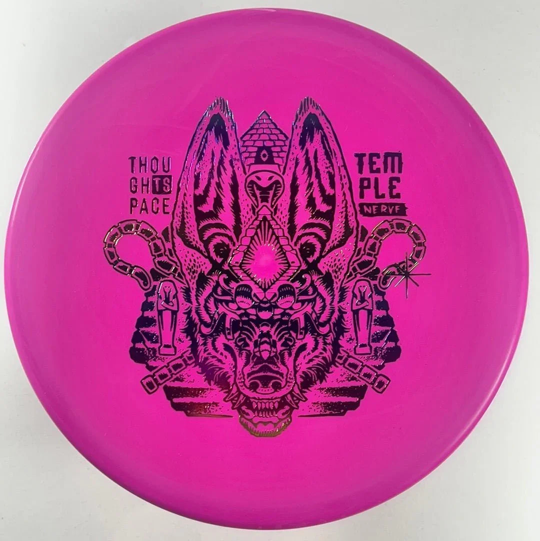 Thought Space Athletics Temple | Nerve | Pink/Rainbow 175g Disc Golf