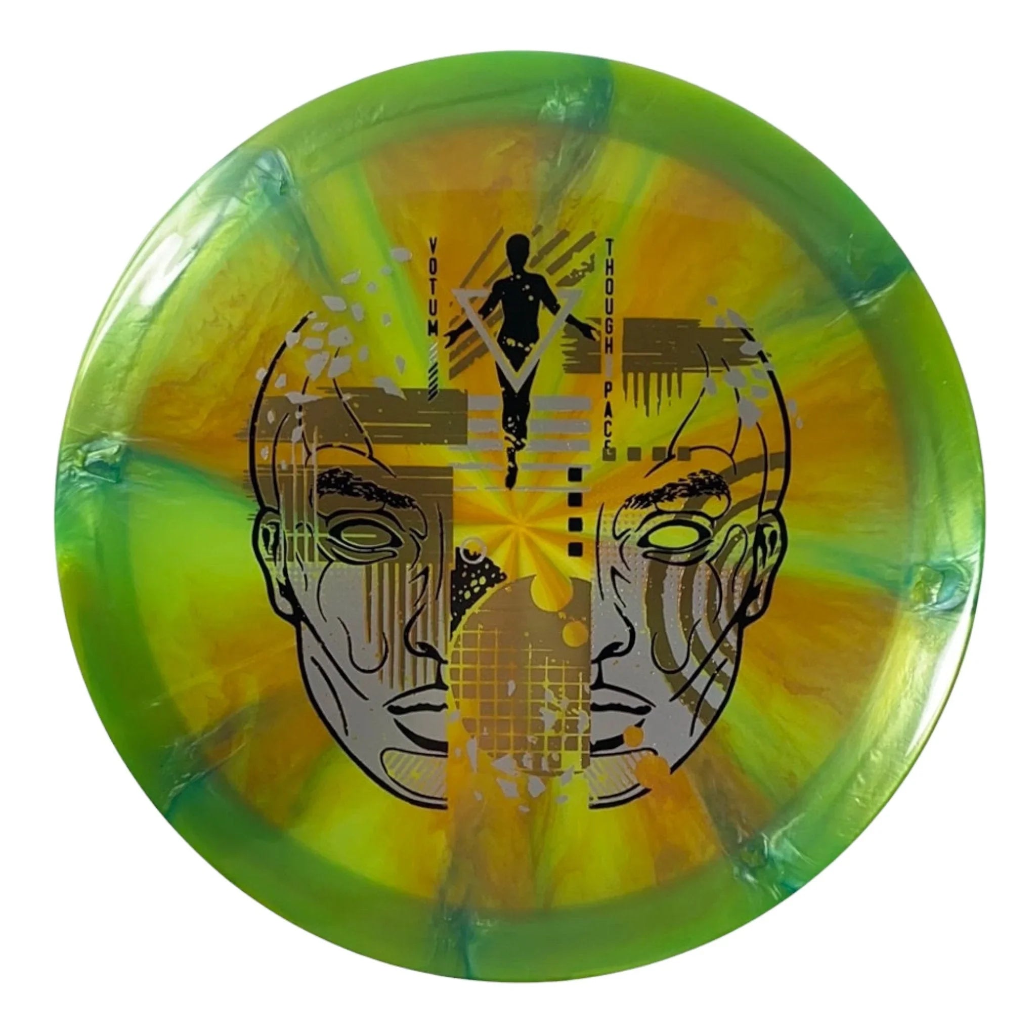 Thought Space Athletics Votum | Nebula Ethereal | Green/Metal 175g Disc Golf