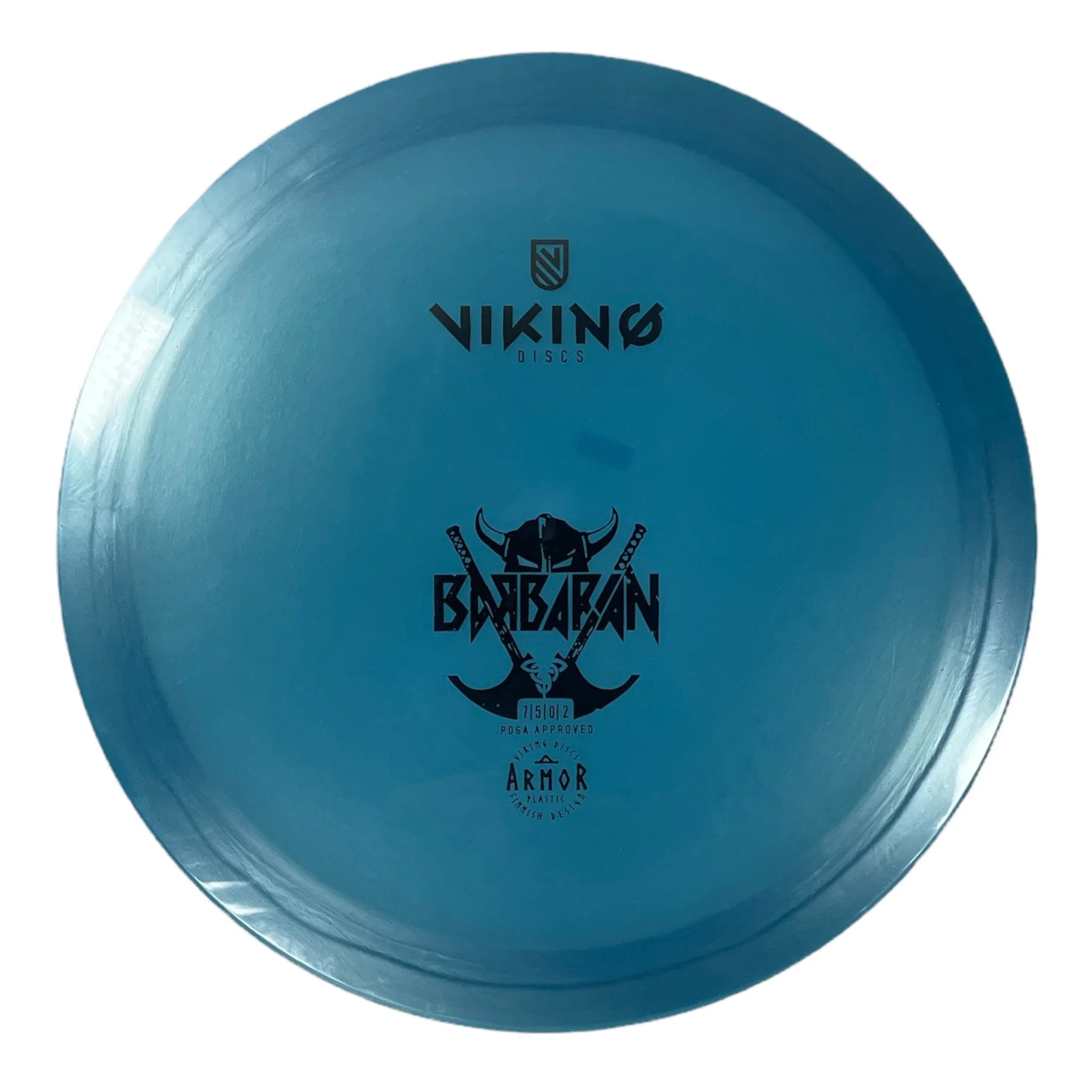 Viking Discs Barbarian | Armor | Blue/Silver 173 - 177g Disc Golf