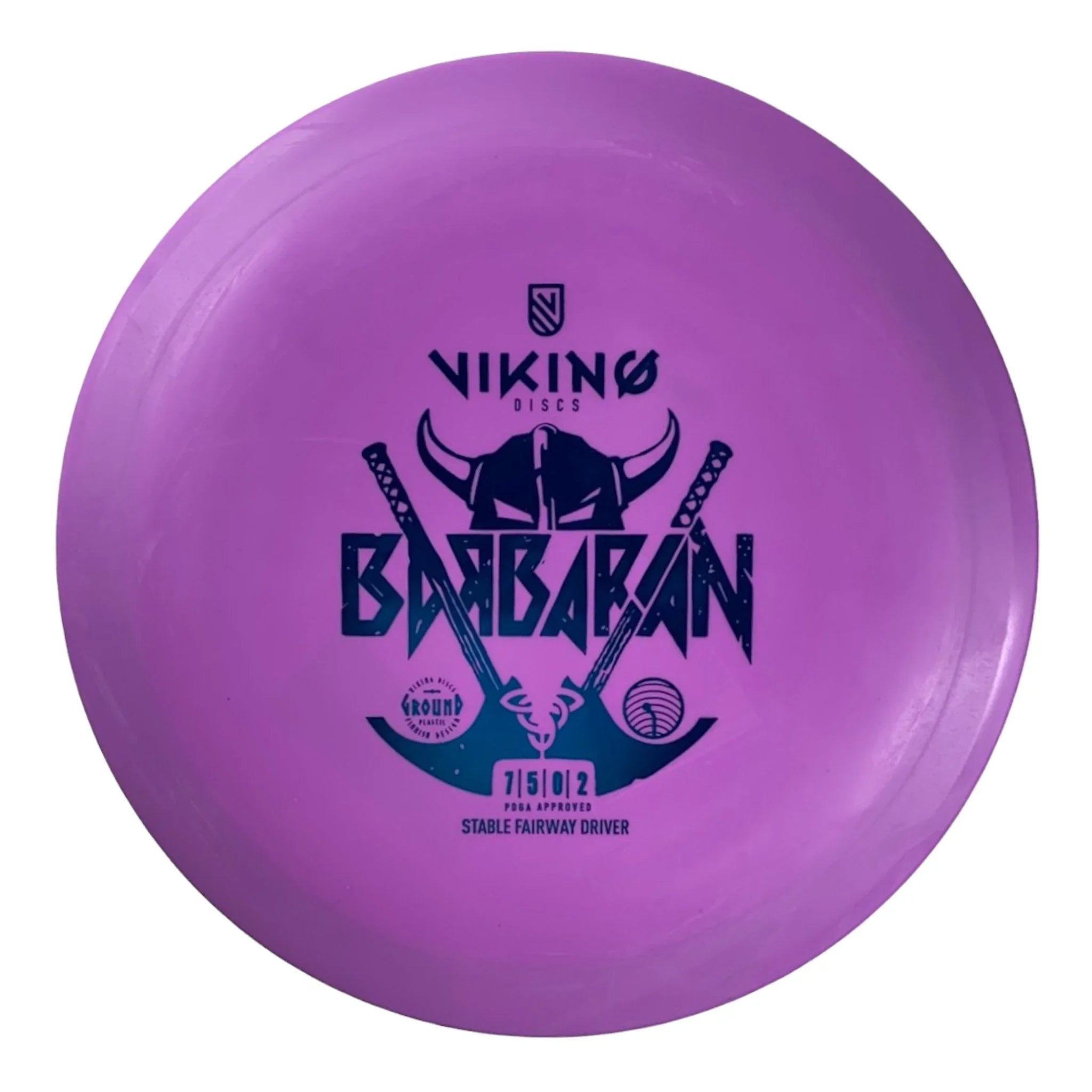 Viking Discs Barbarian | Ground | Purple/Blue 169 - 172g Disc Golf