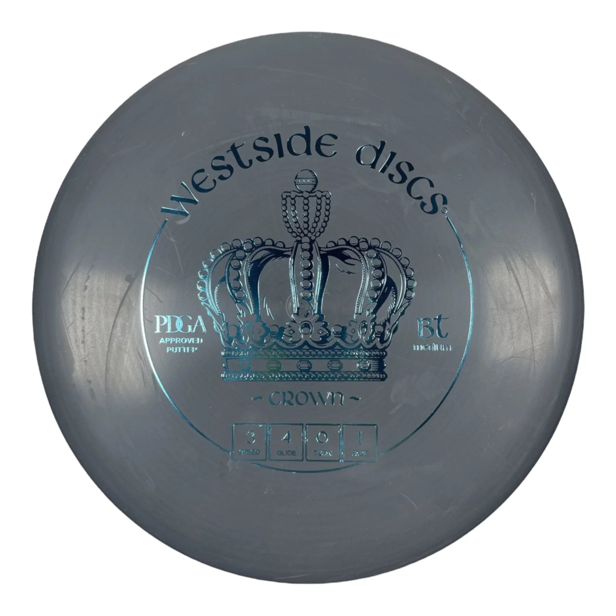 Westside Discs Crown | BT Medium | Black/Blue 174 - 176g Disc Golf