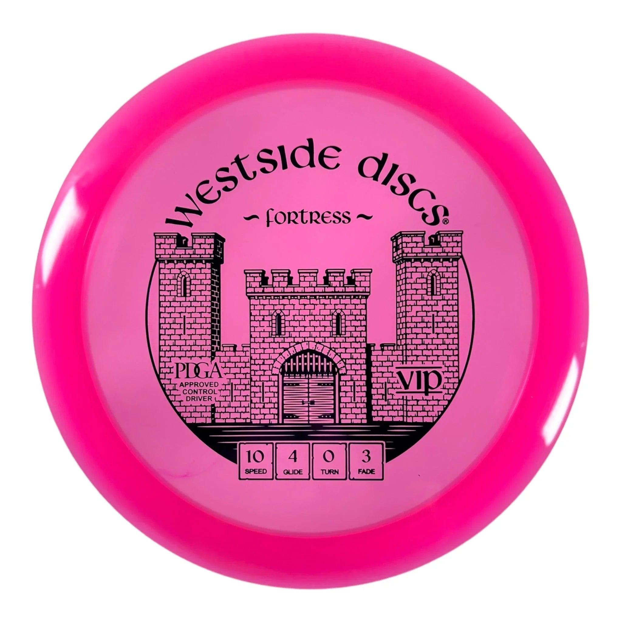 Westside Discs Fortress | VIP | Pink/Purple 173 - 174g Disc Golf
