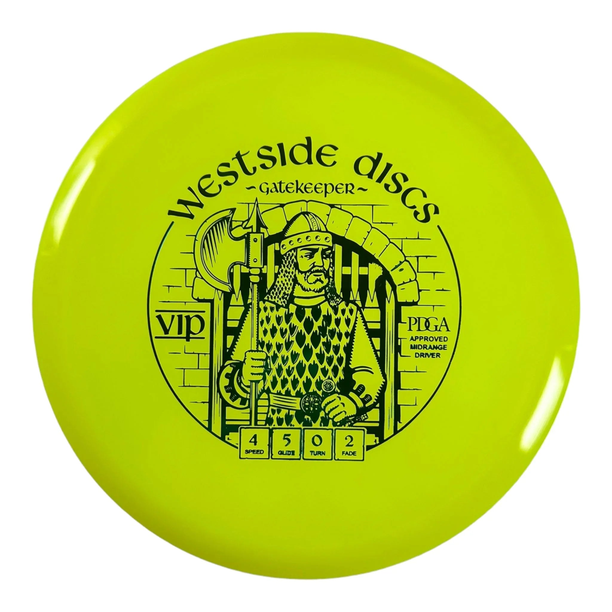 Westside Discs Gatekeeper | VIP | Yellow/Blue 171g Disc Golf