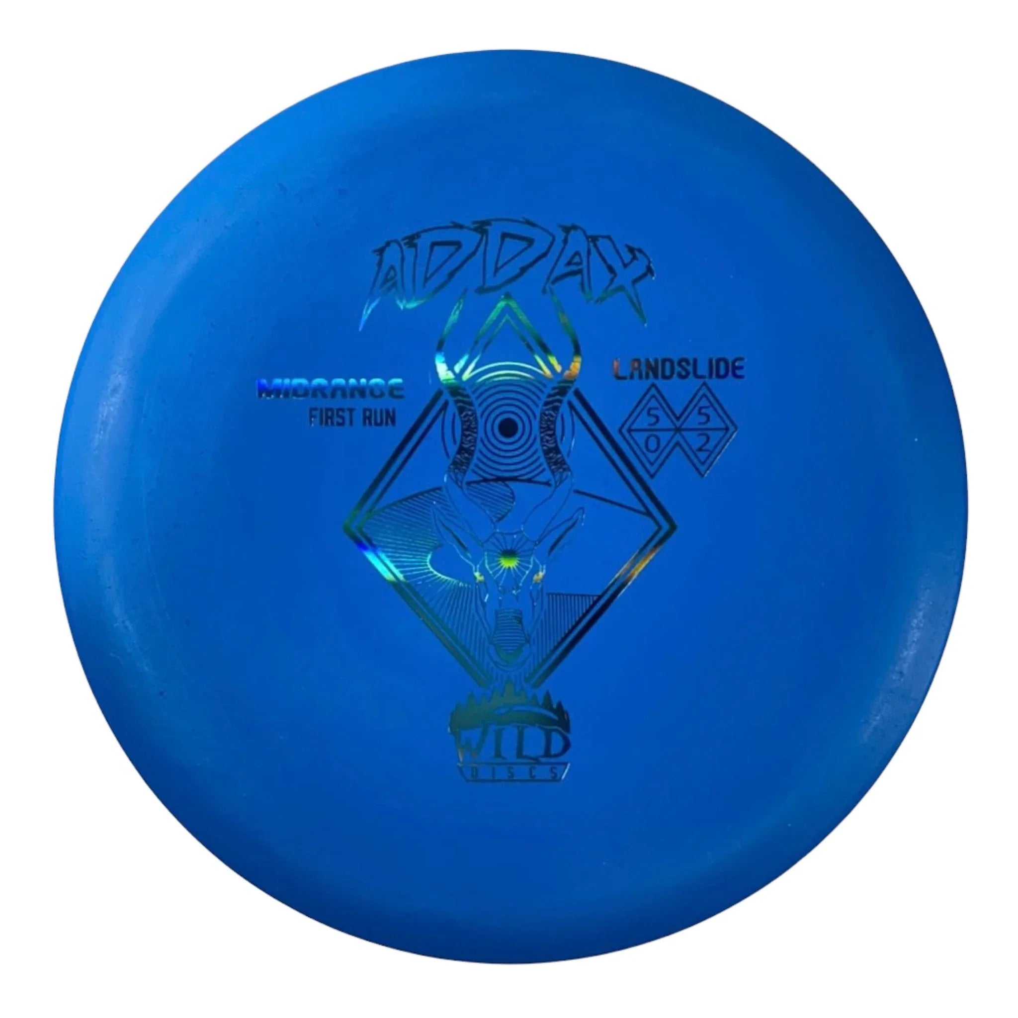 Wild Discs Addax | Landslide | Blue/Blue 176g Disc Golf