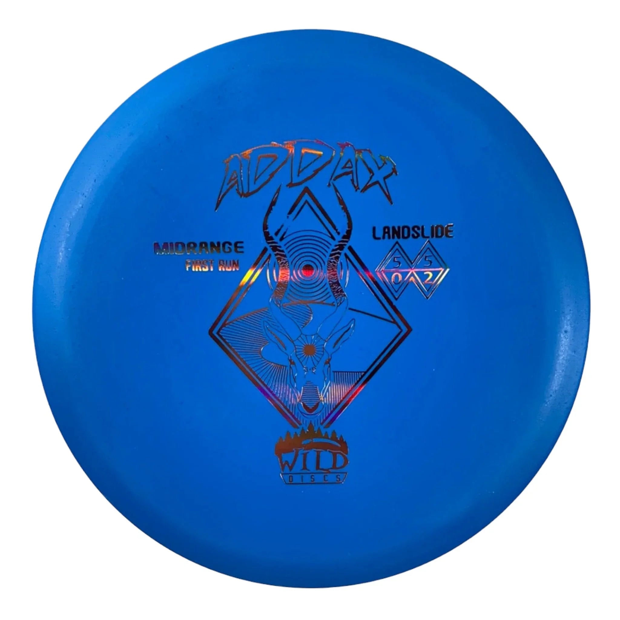 Wild Discs Addax | Landslide | Blue/Bronze 176 - 177g Disc Golf