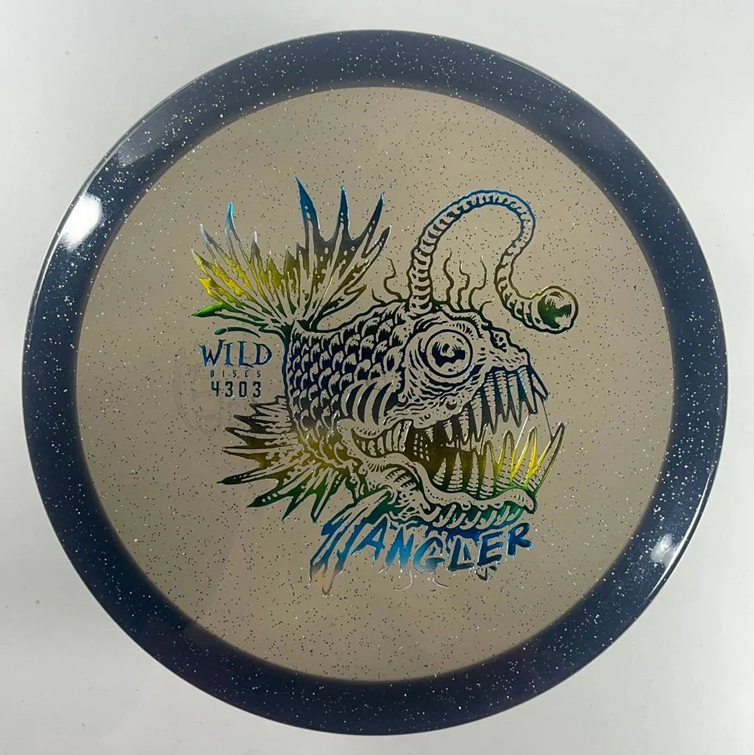 Wild Discs Angler | Meteor | Black/Sunset 173g Disc Golf