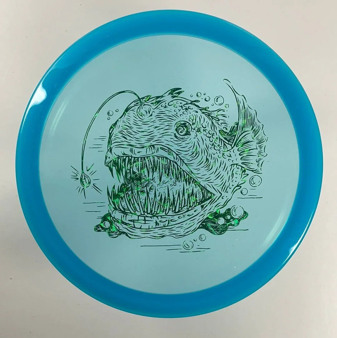 Wild Discs Angler | Ozone | Blue/Green 172g Disc Golf