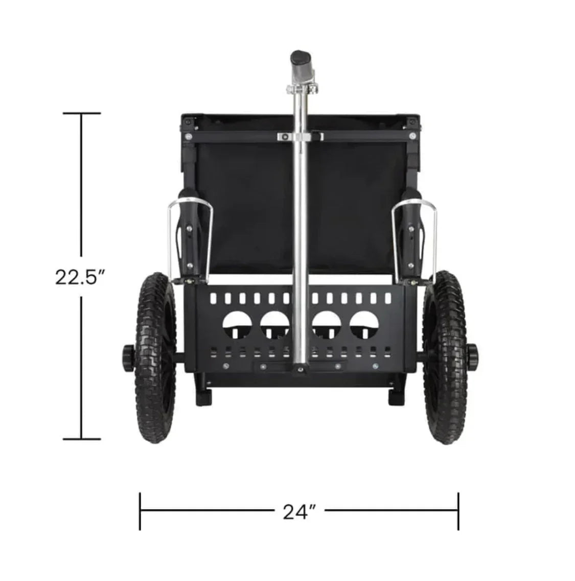 Zuca Transit Disc Golf Cart with Old Glory Bag Disc Golf