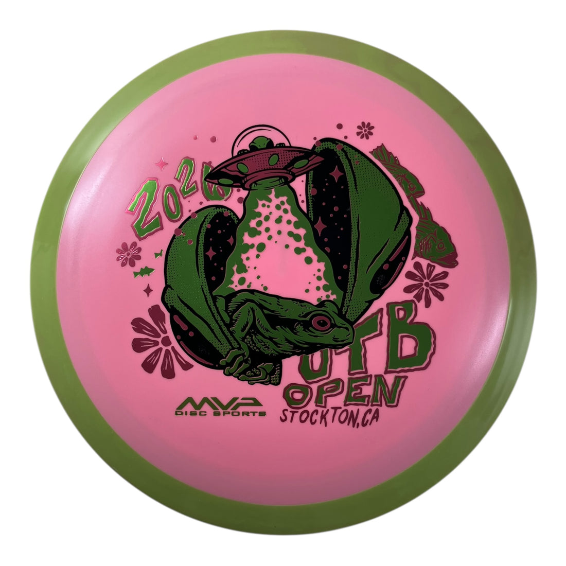 Axiom Discs Delirium | Fission | Pink/Green 174g (OTB Open 2026) Disc Golf