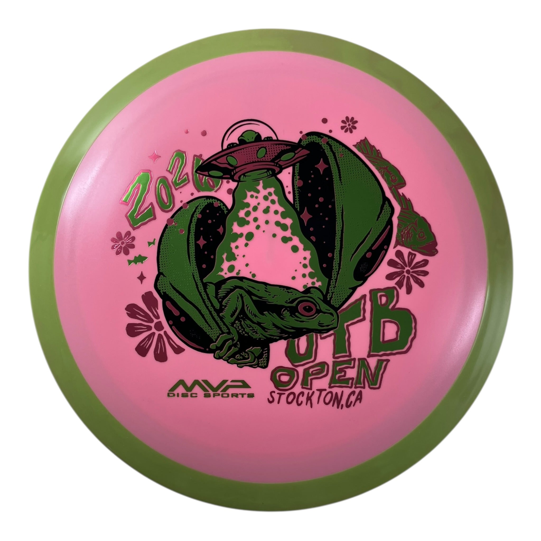 Axiom Discs Delirium | Fission | Pink/Green 174g (OTB Open 2026) Disc Golf