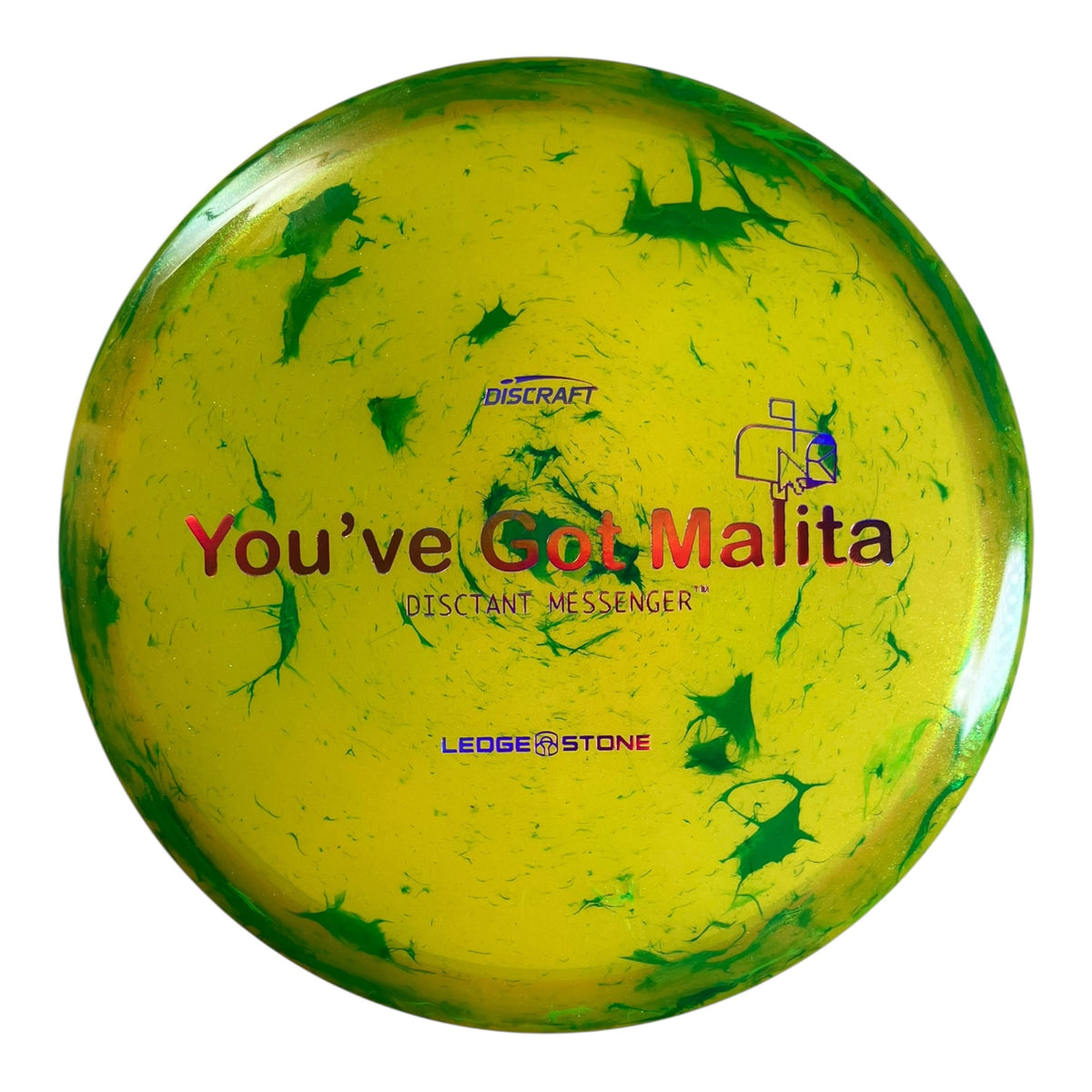 Discraft Malita | Jawbreaker Z Colorshift | Green/Pink 174g (Ledgestone 2026) Disc Golf