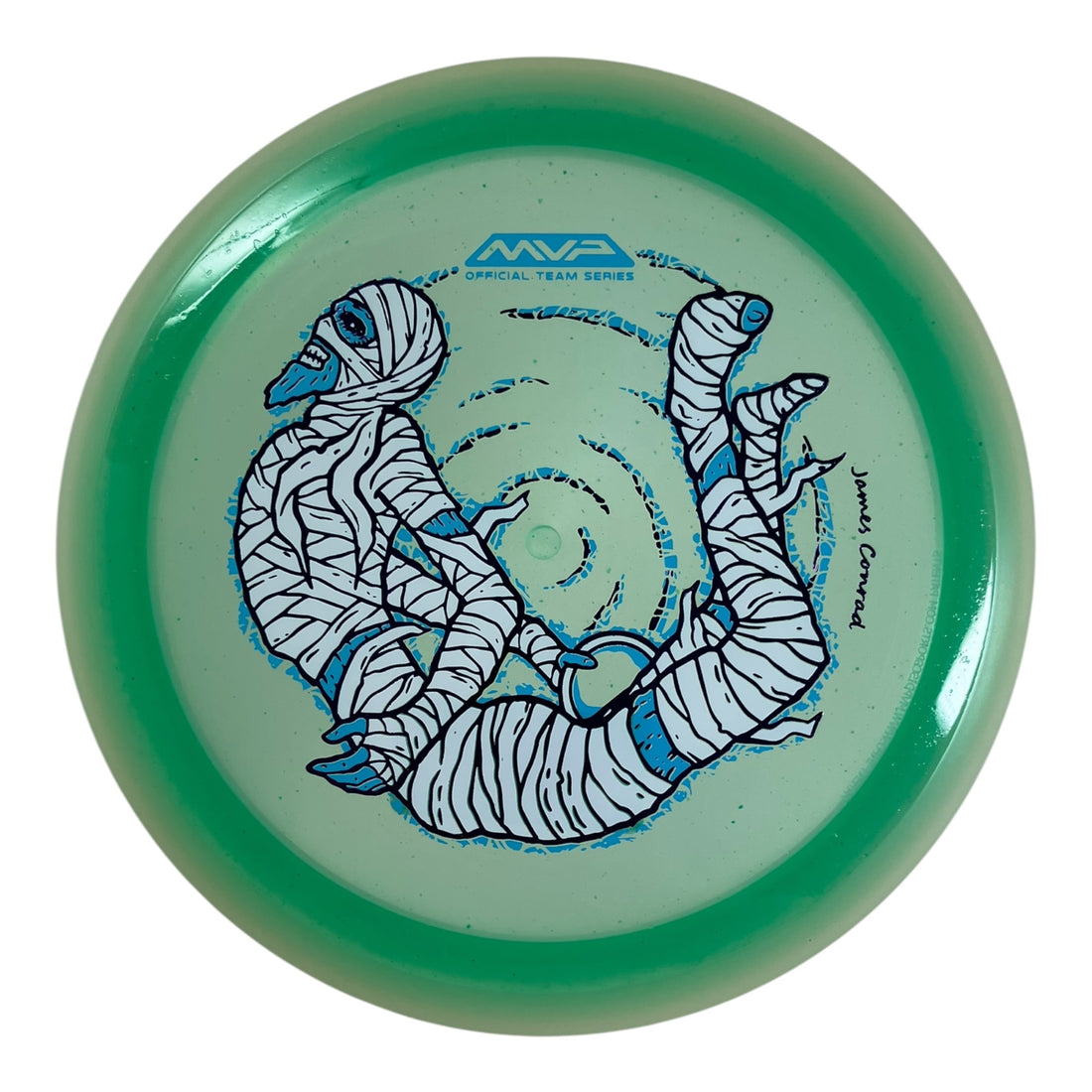 Trail | Eclipse Rim Particle Proton | Green/White/Blue 165-167g (James Conrad)