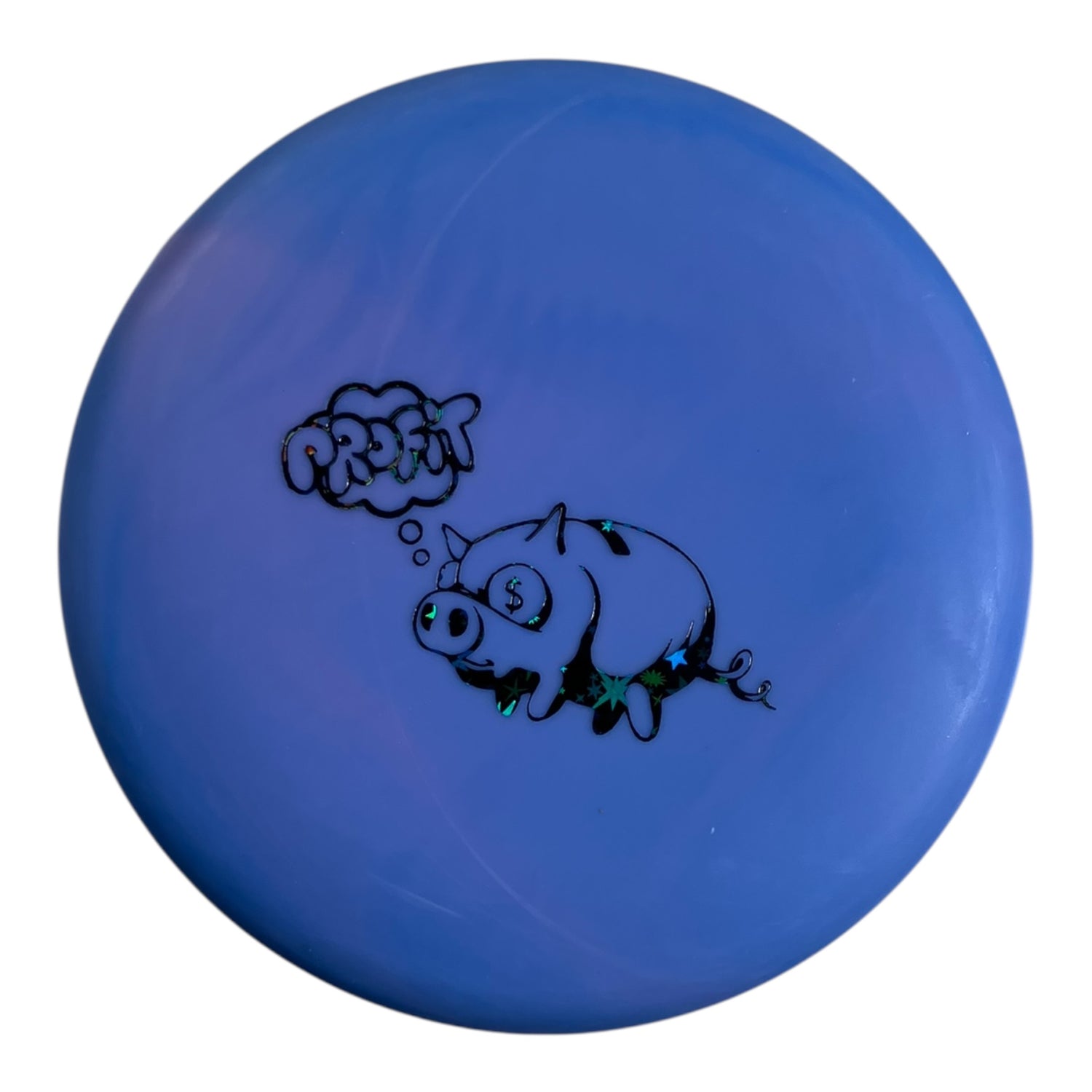 Mint Discs Mint Disc Mini Marker | Blue/Black (Profit Pig) Disc Golf