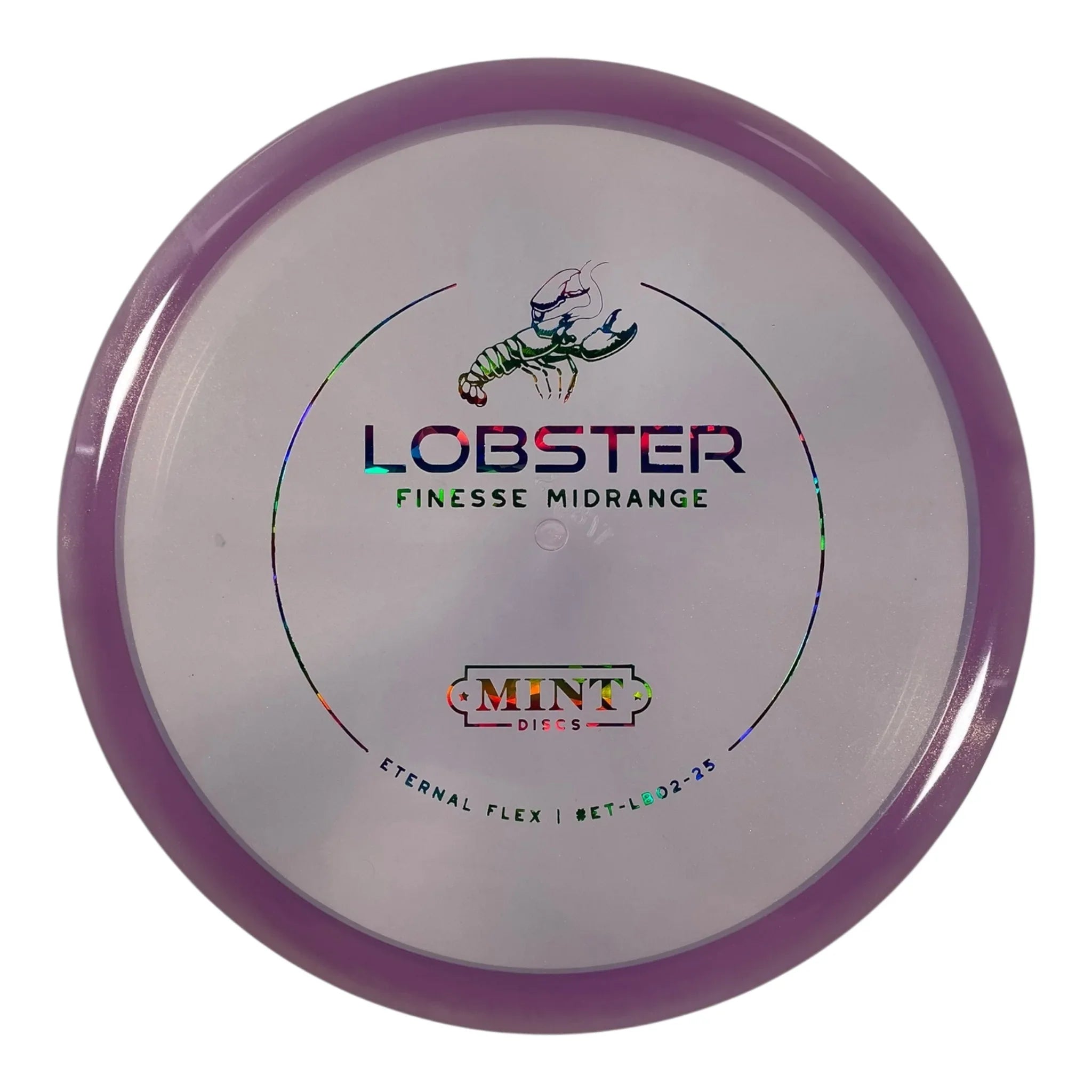 Mint Discs Lobster | Eternal Flex | Purple/Rainbow 178g Disc Golf