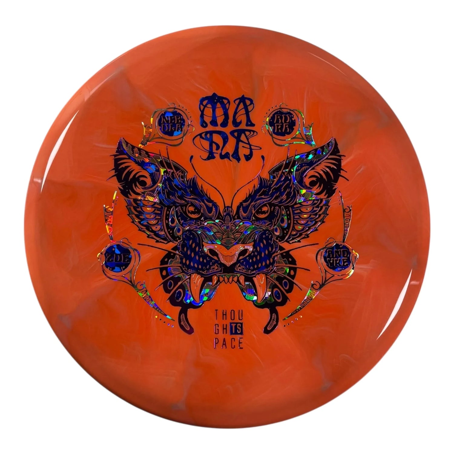 Thought Space Athletics Mana | Nebula Aura | Orange/Blue/Pink 178g (Zoe Andyke) Disc Golf