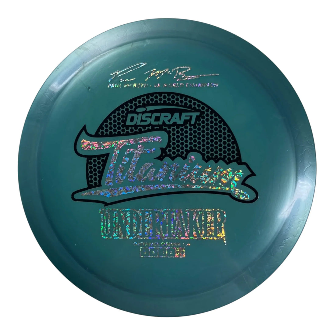 Undertaker - Used Excellent | Titanium | Blue/Sparkle 174g (Paul McBeth 5x)