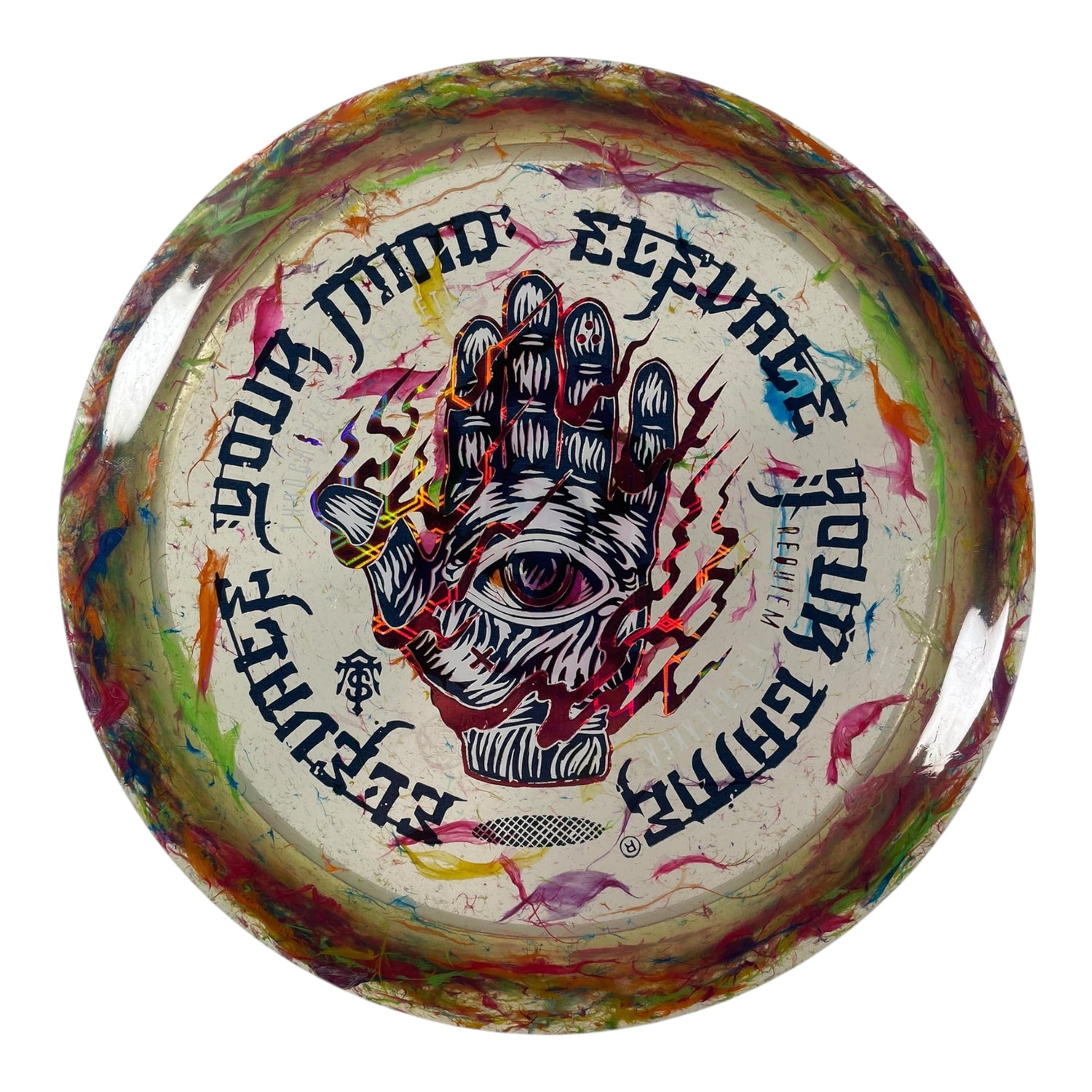 Thought Space Athletics Requiem | Vex Breaker | Black/White/Pink Holo 169g Disc Golf