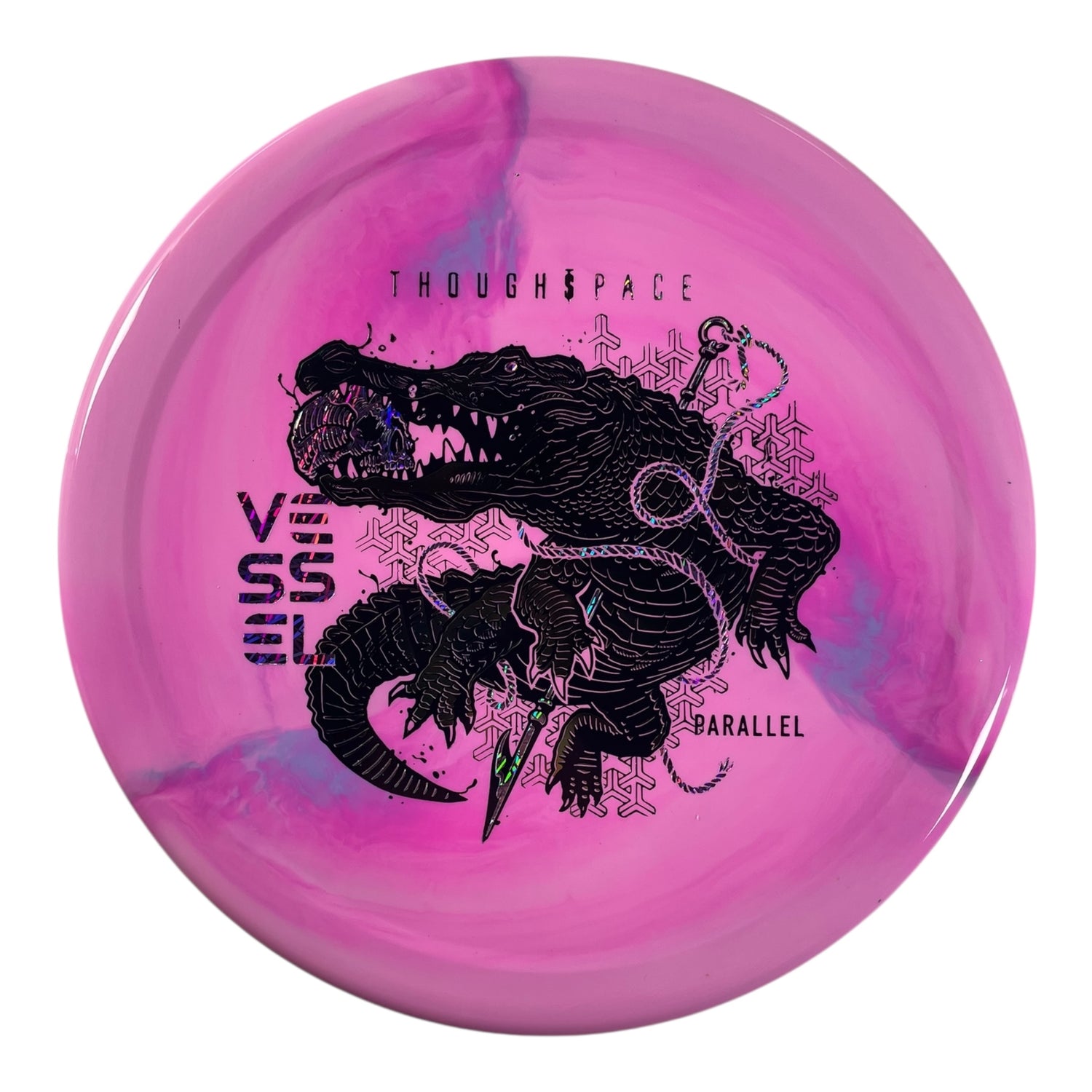 Thought Space Athletics Vessel | Parallel | Pink/Green/Purple 174g Disc Golf