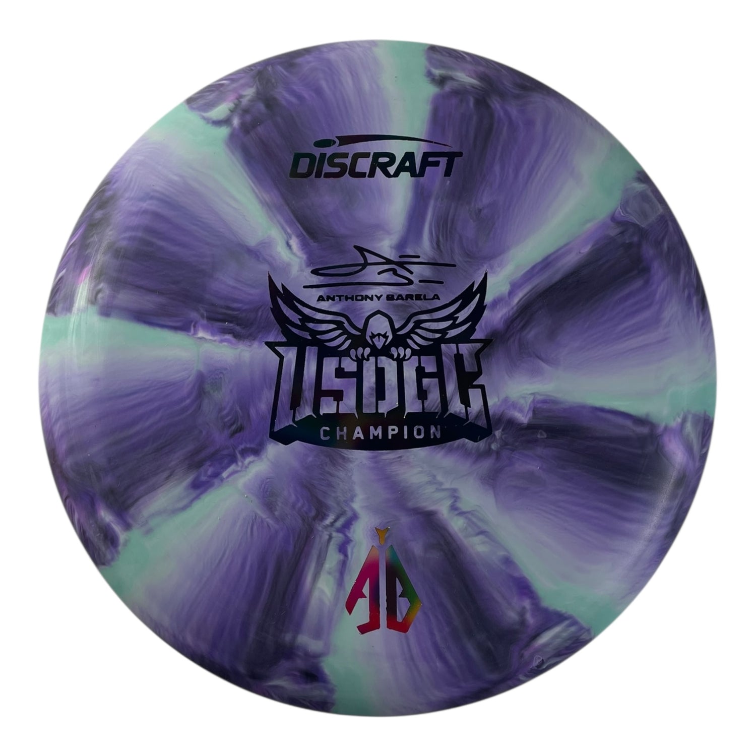 Discraft Focus | CT Swirl | Purple/Rainbow 173g (Anthony Barela USDGC 2025) Disc Golf