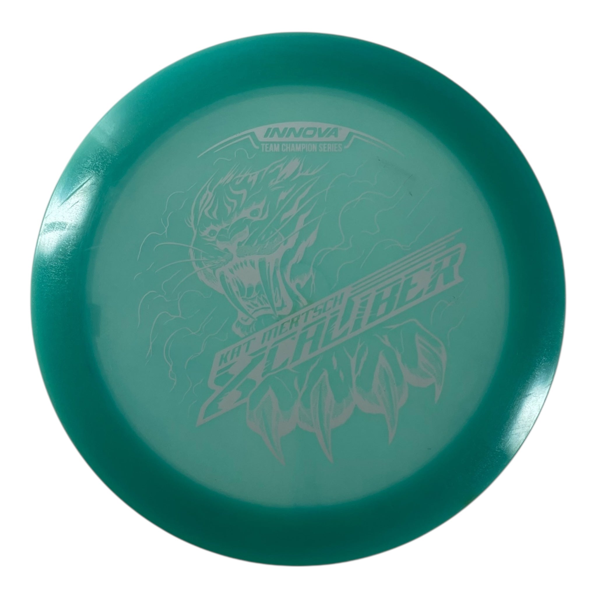 Innova Champion Discs XCaliber | Champion Color Glow | Blue/White 175g (Kat Mertsch) Disc Golf