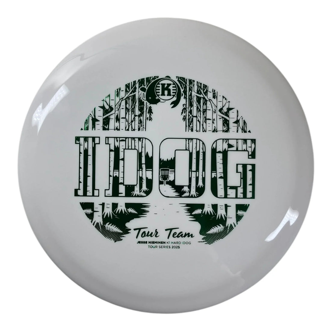 Idog | K1 Hard | White/Green 173-174g (Jesse Nieminen)