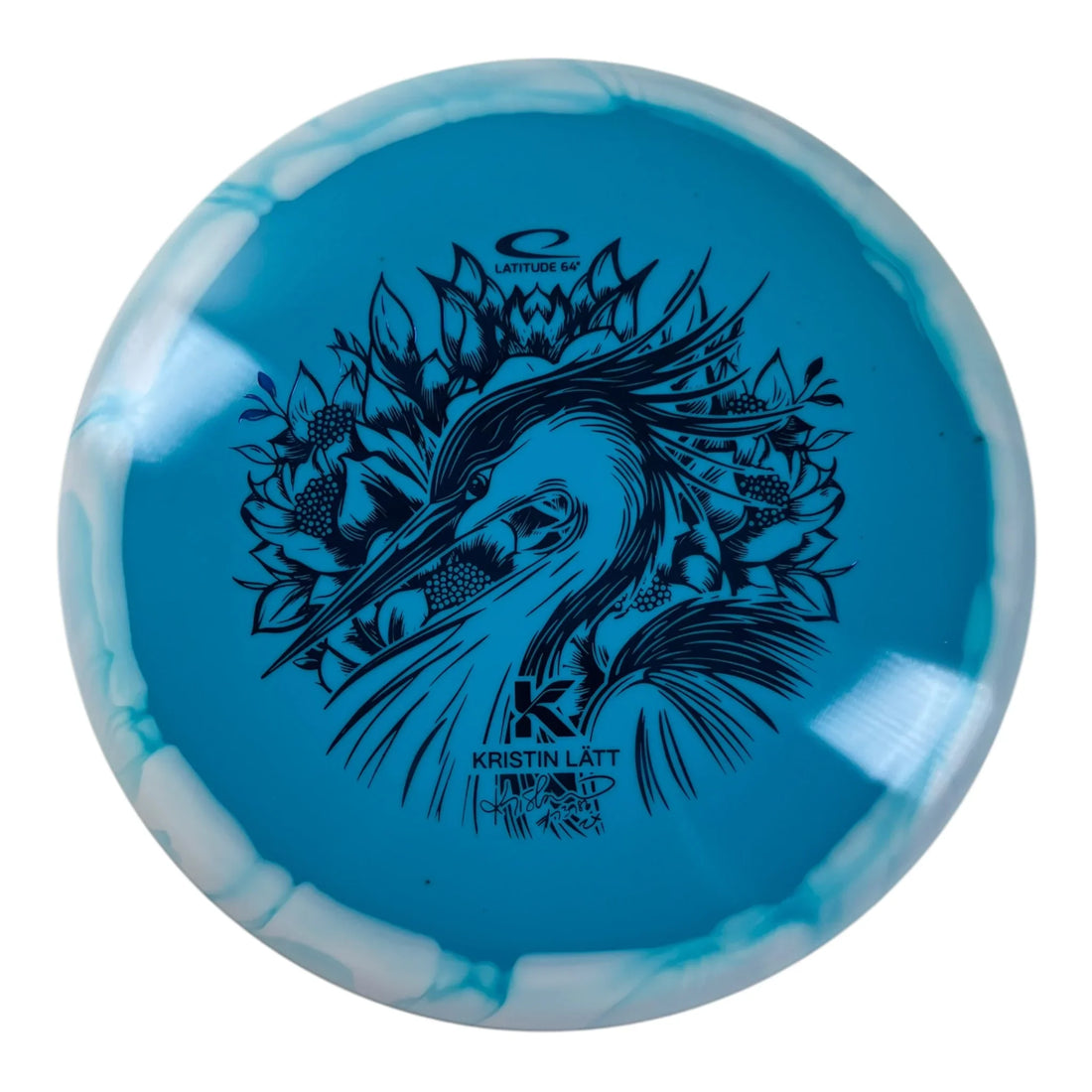 Saint Pro | Gold Orbit | Blue/White 176g (Kristin Latt)