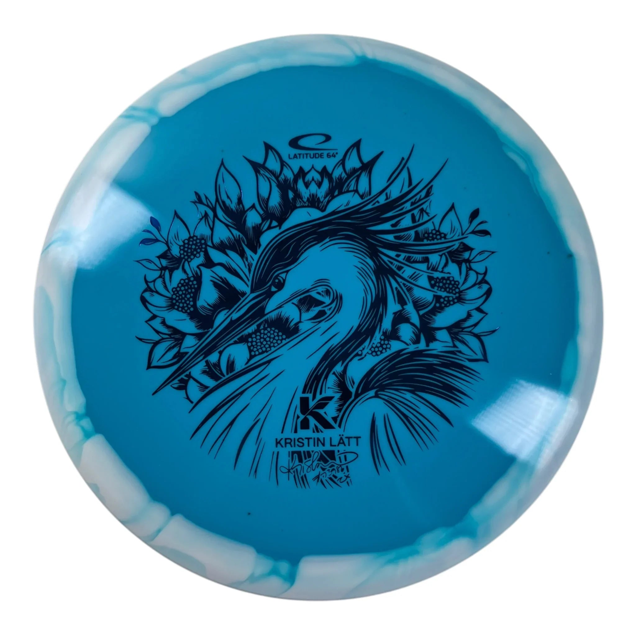 Saint Pro | Gold Orbit | Blue/White 176g (Kristin Latt)