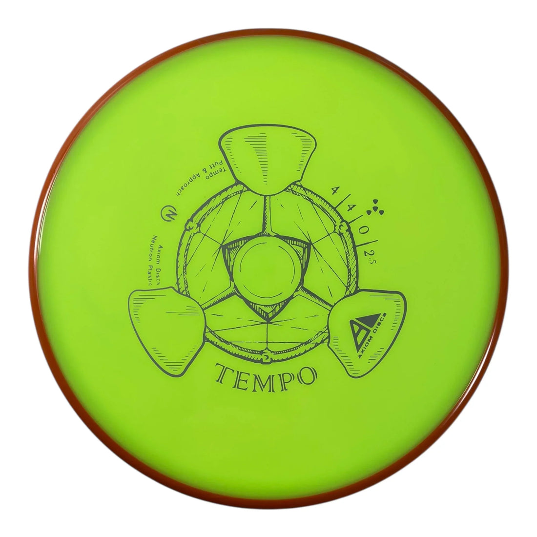 Axiom Discs Tempo | Neutron | Yellow/Orange 171g Disc Golf