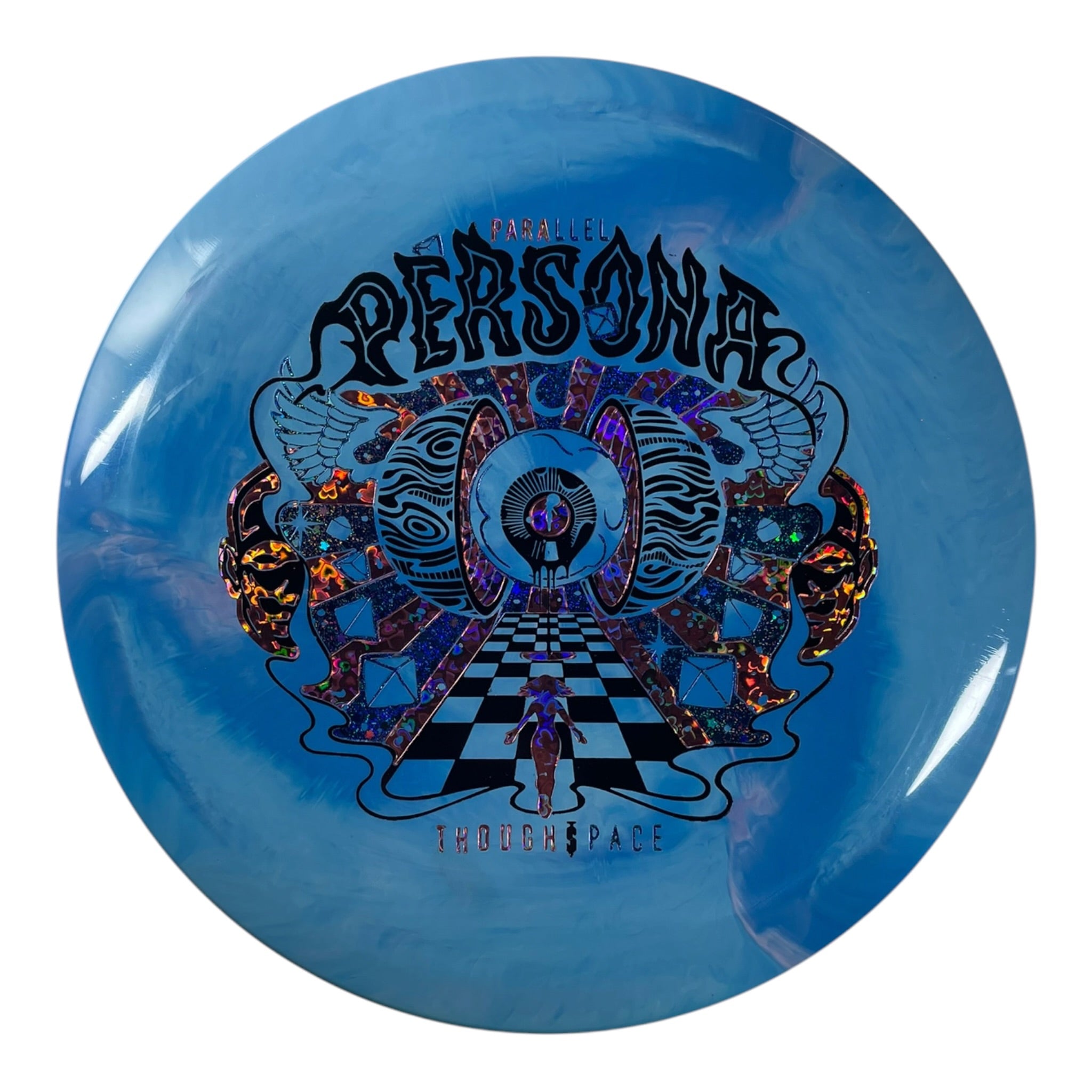 Thought Space Athletics Persona | Parallel | Blue/Hearts/Blue 160g Disc Golf
