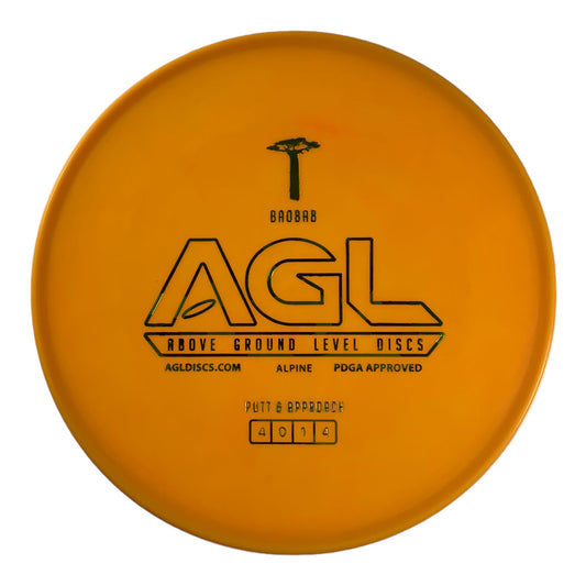 Above Ground Level Baobab | Alpine | Orange/Camo 168g Disc Golf